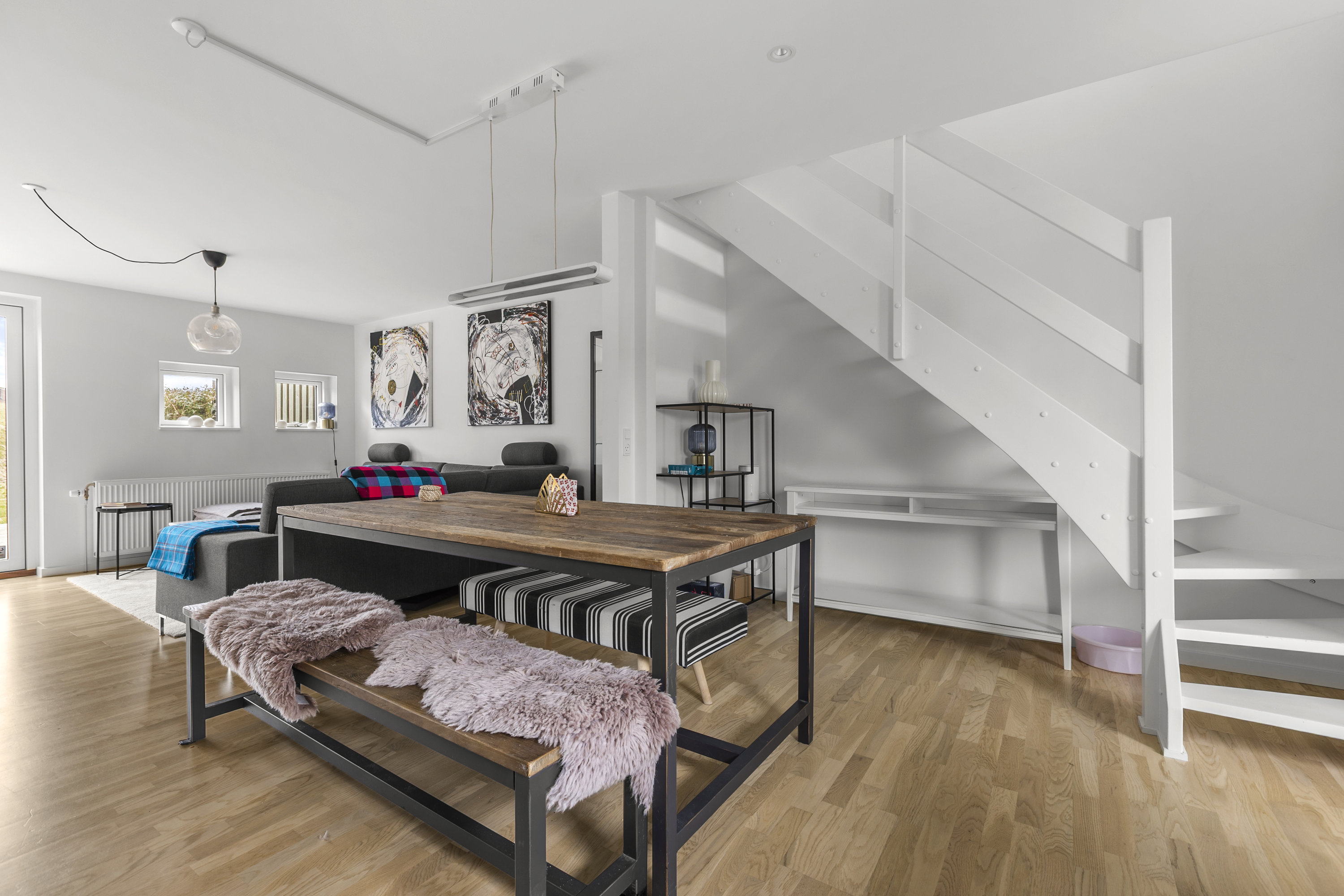 Fremhævet stue billede i fuldskærmstilstand. Billede af Bragesvej 178, 4220 Korsør