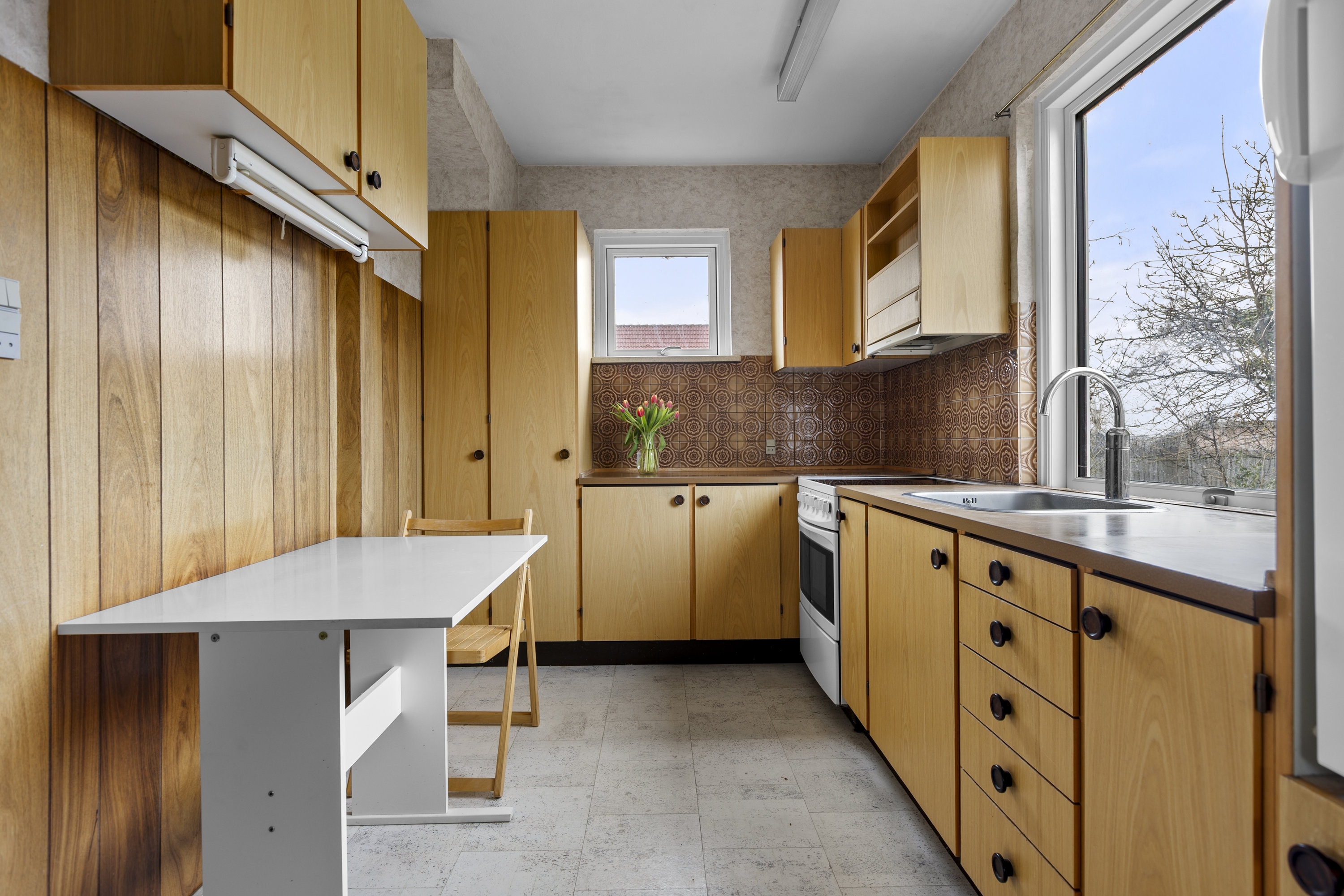 Miniaturebillede 1: køkken. Billede af Rosenvænget 12, 4220 Korsør