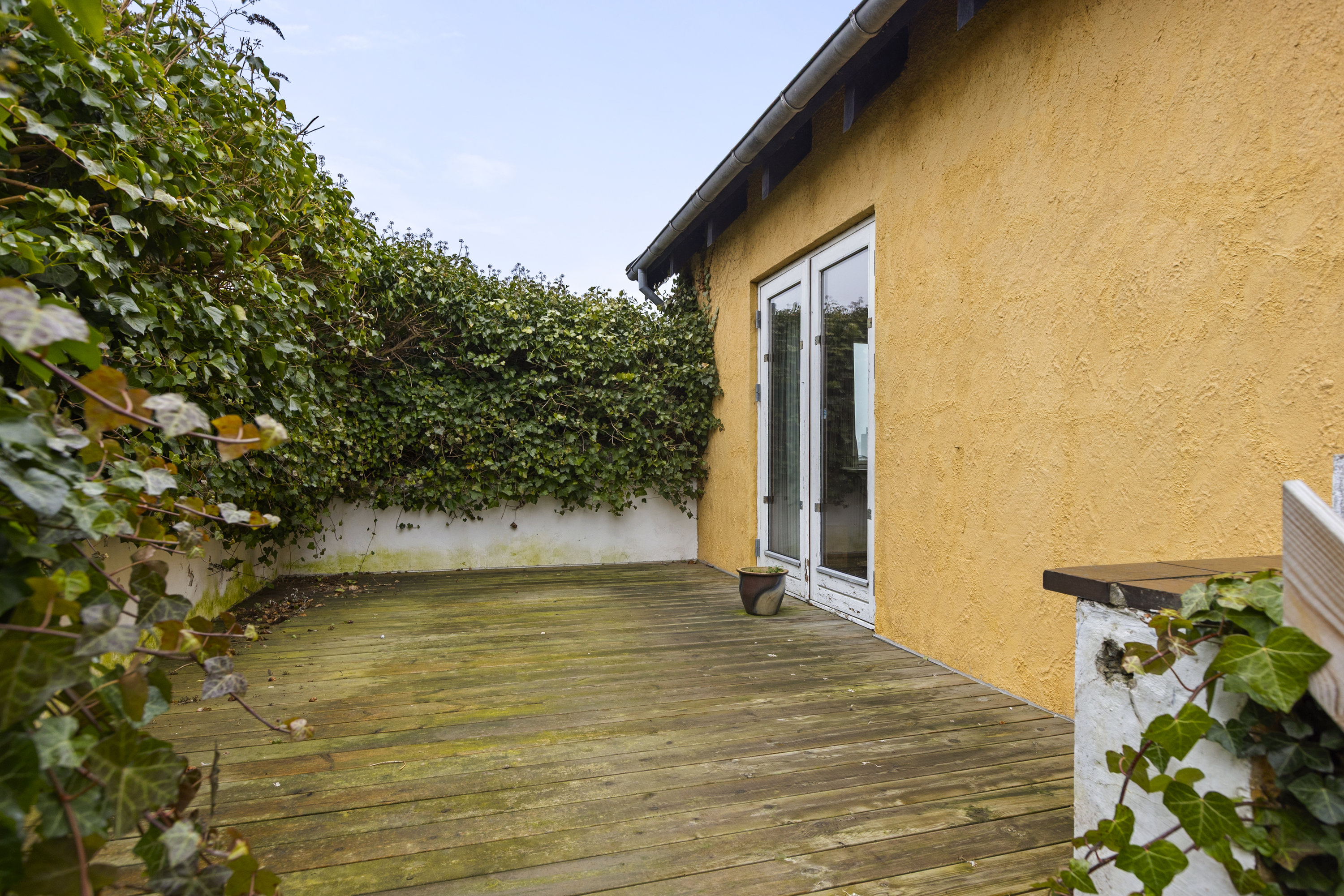 Fremhævet terrasse billede i fuldskærmstilstand. Billede af Rosenvænget 12, 4220 Korsør