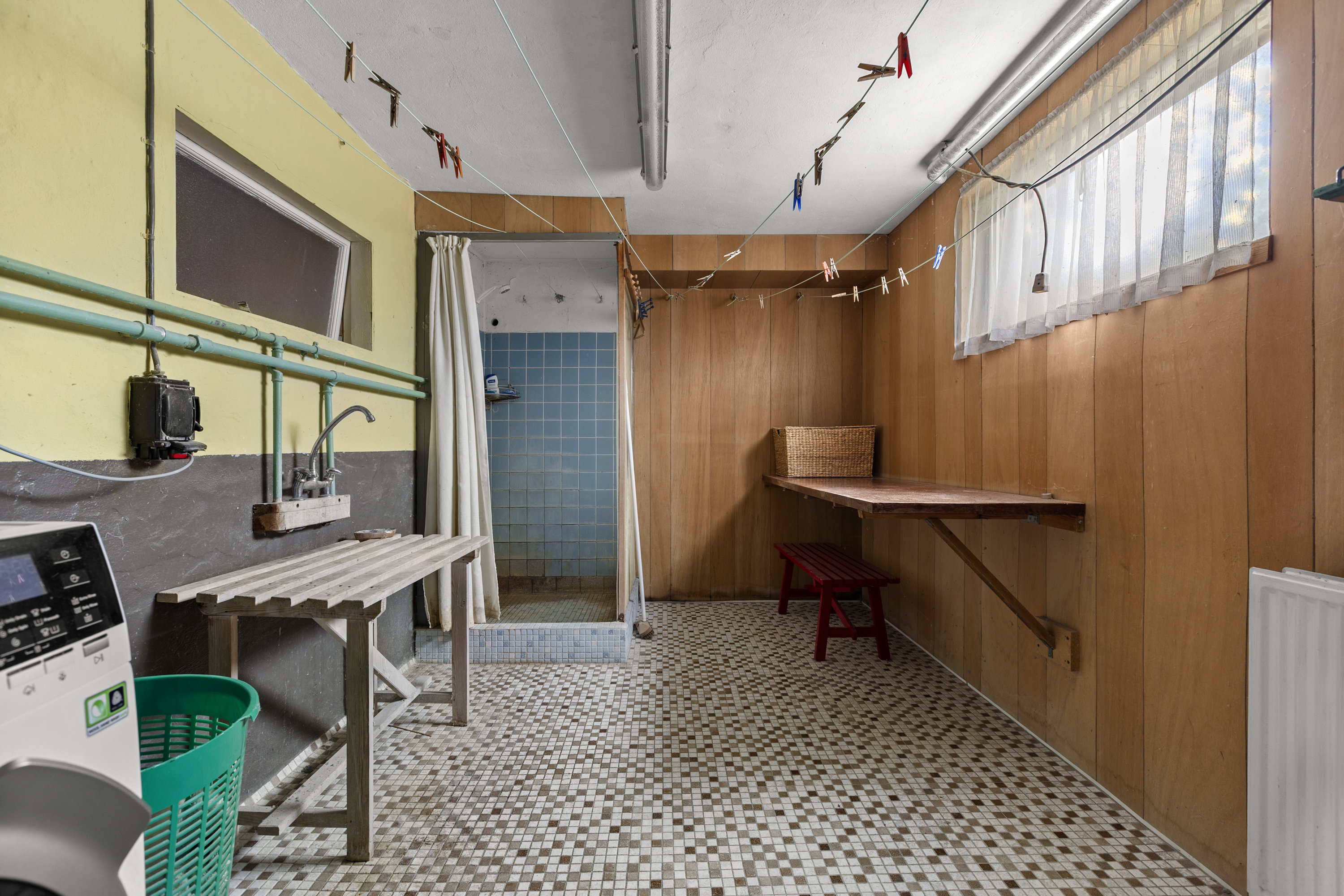 Fremhævet vaskerum billede i fuldskærmstilstand. Billede af Rosenvænget 12, 4220 Korsør