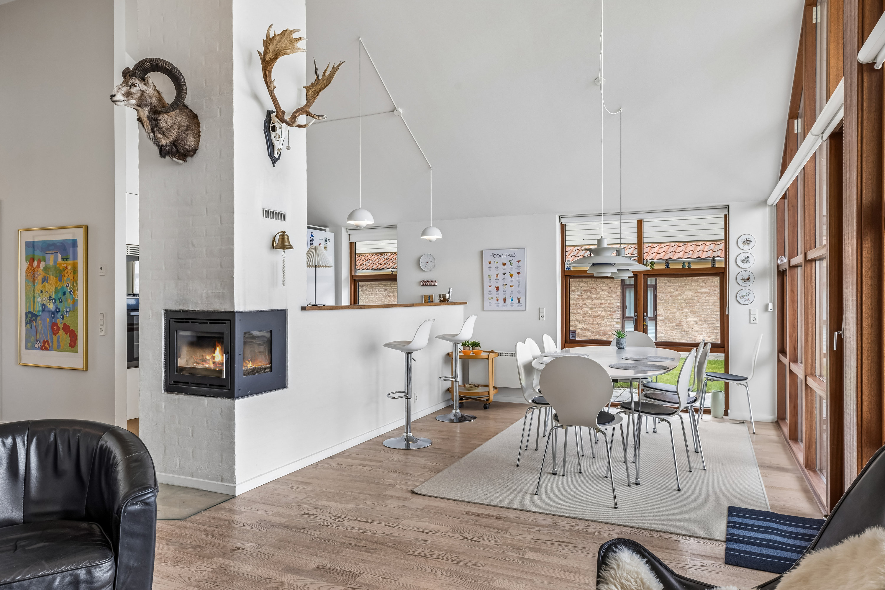 Fremhævet stue billede i fuldskærmstilstand. Billede af Marinavej 17, 6320 Egernsund