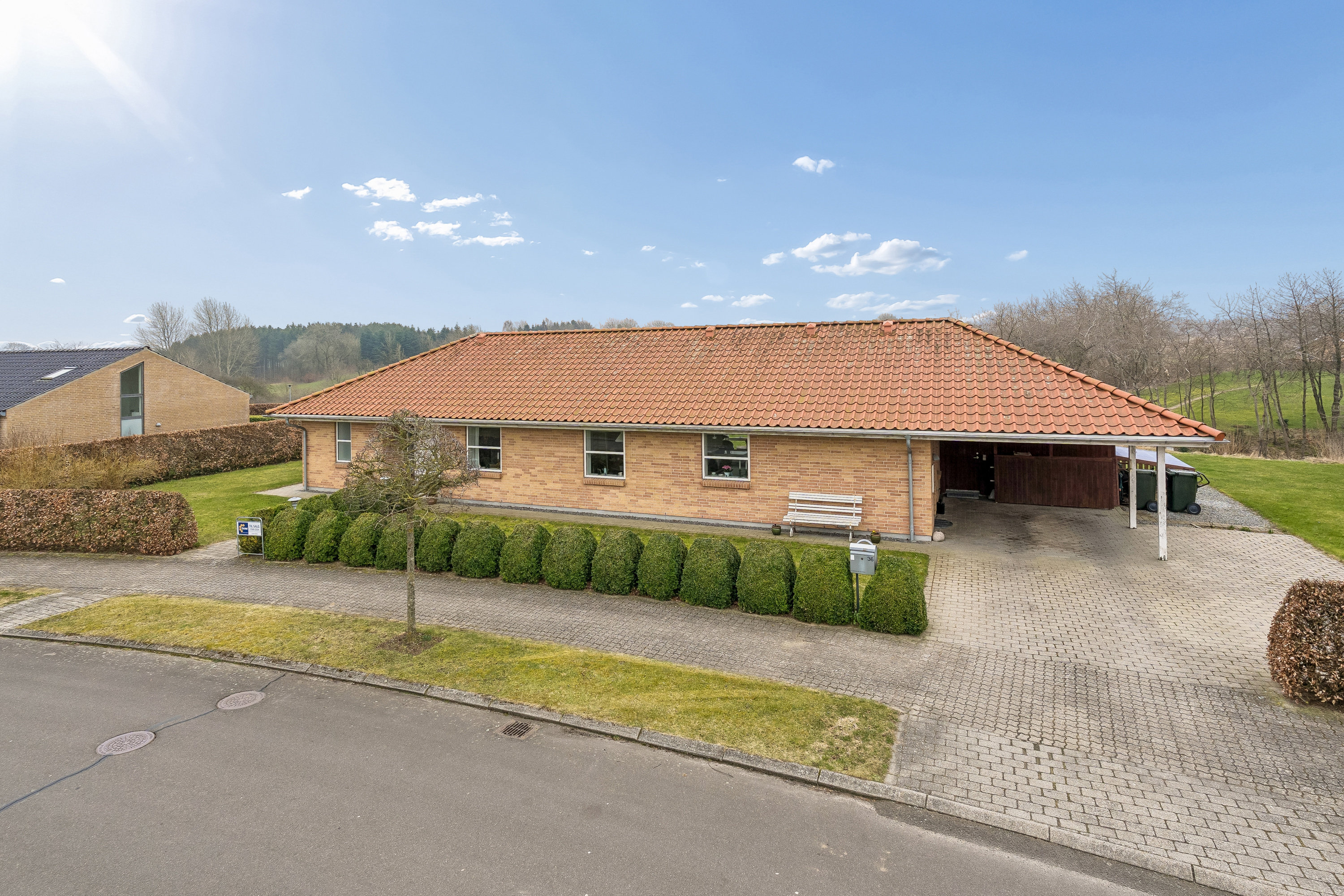 Fremhævet ejendommen billede i fuldskærmstilstand. Billede af Ranunkelvej 36, 8722 Hedensted