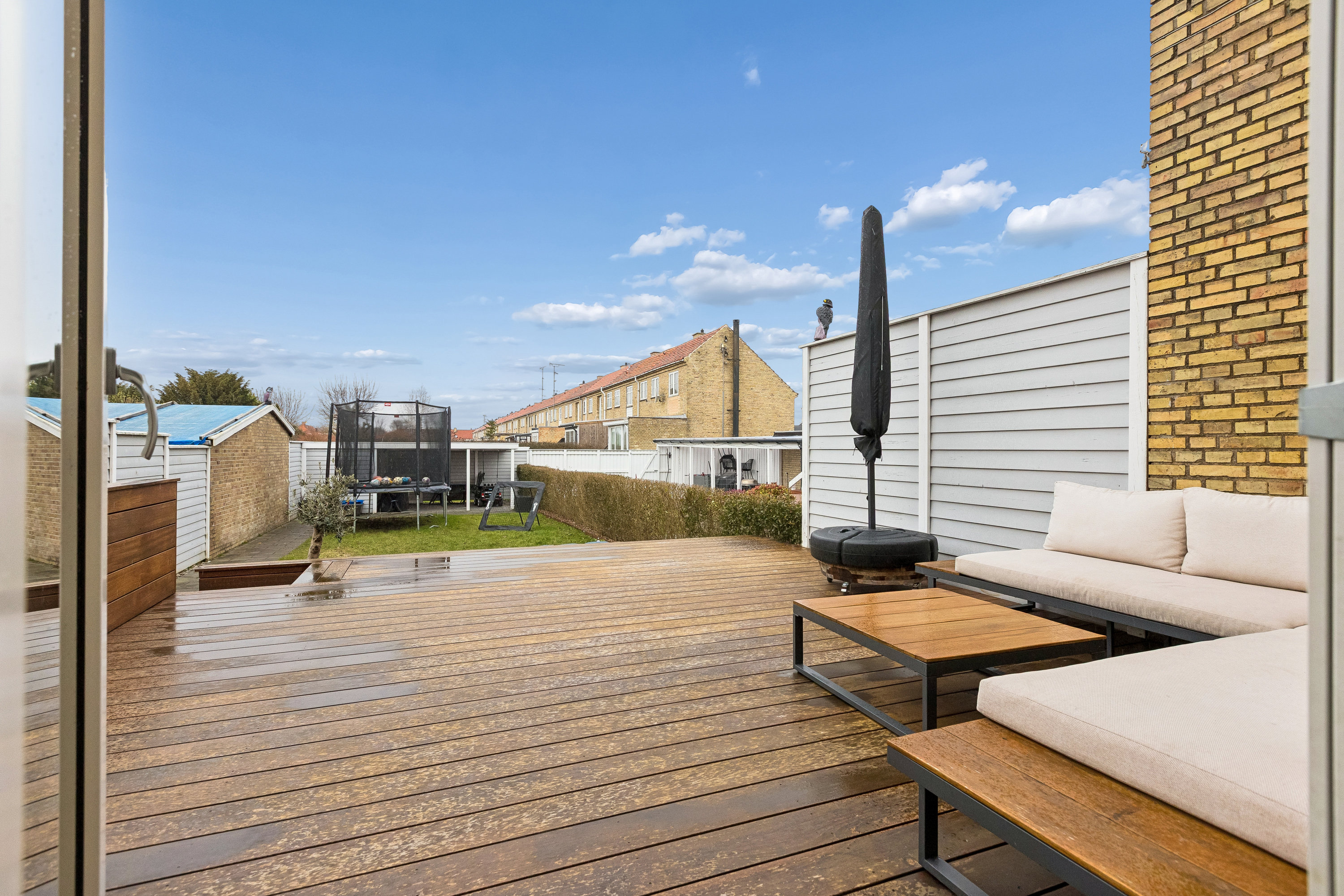 Fremhævet terrasse billede i fuldskærmstilstand. Billede af Amager Landevej 150C, 2770 Kastrup