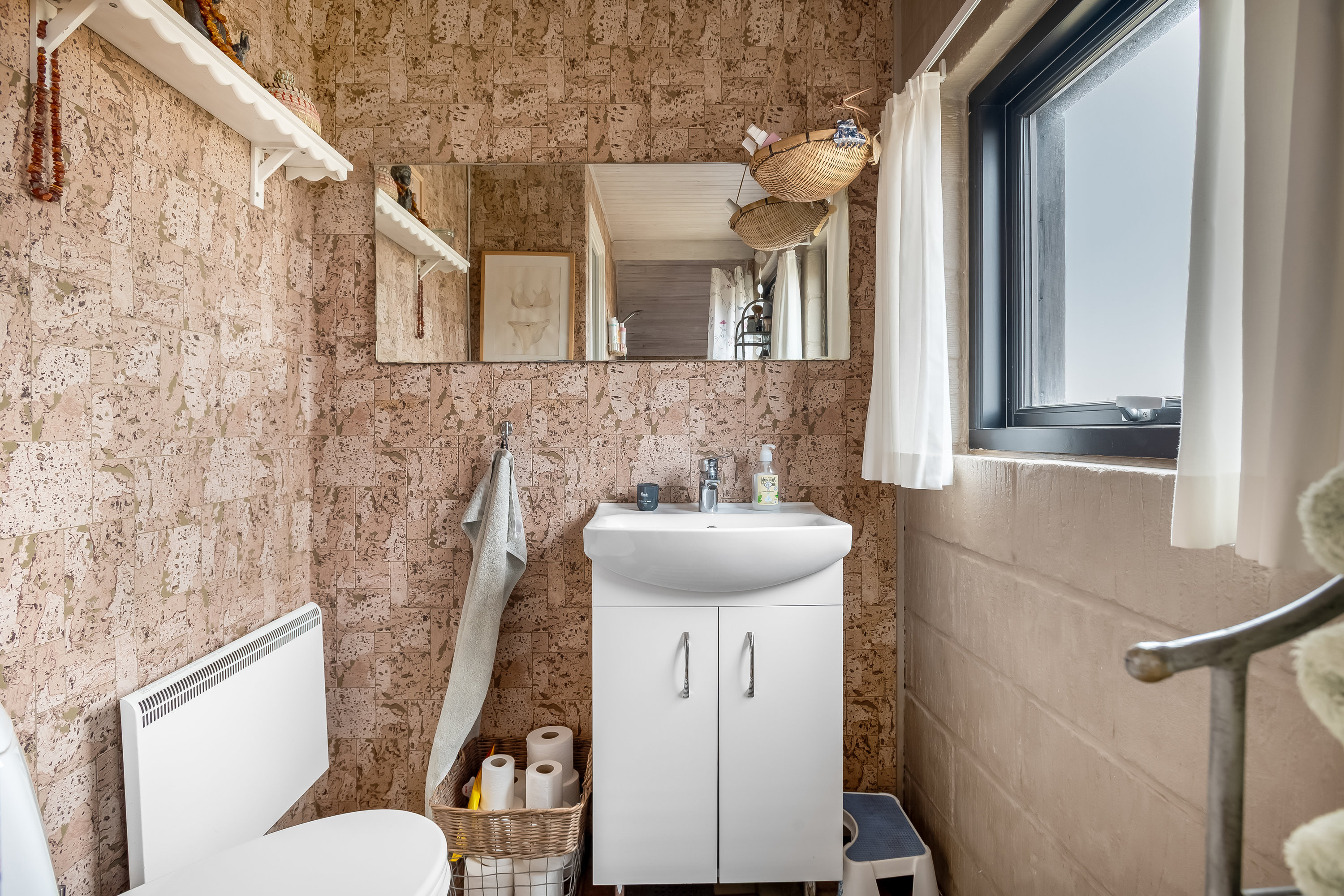 Fremhævet badeværelse billede i fuldskærmstilstand. Billede af Fladsbjergvej 202, Klegod, 6950 Ringkøbing