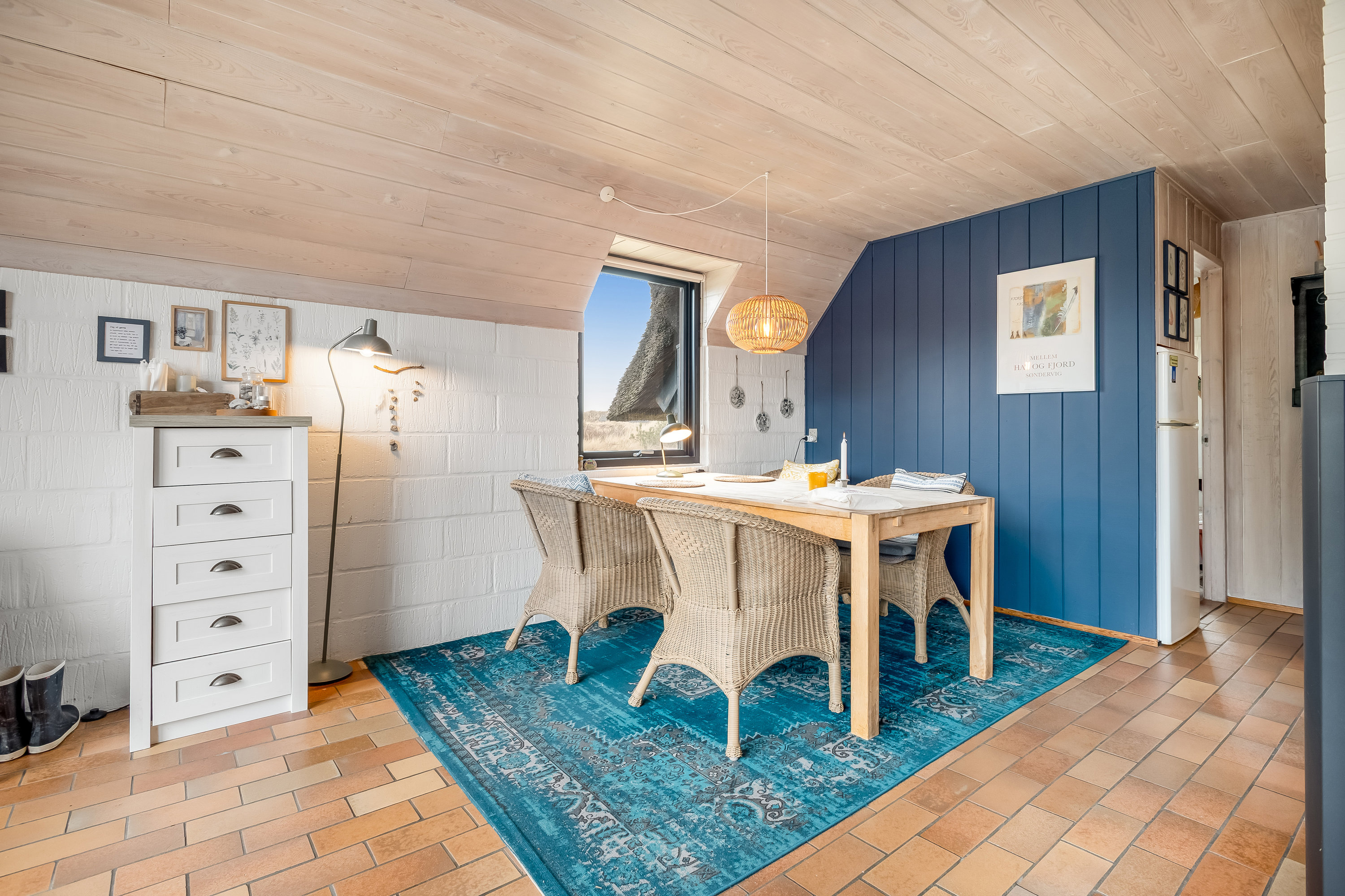 Fremhævet køkken alrum billede i fuldskærmstilstand. Billede af Fladsbjergvej 202, Klegod, 6950 Ringkøbing