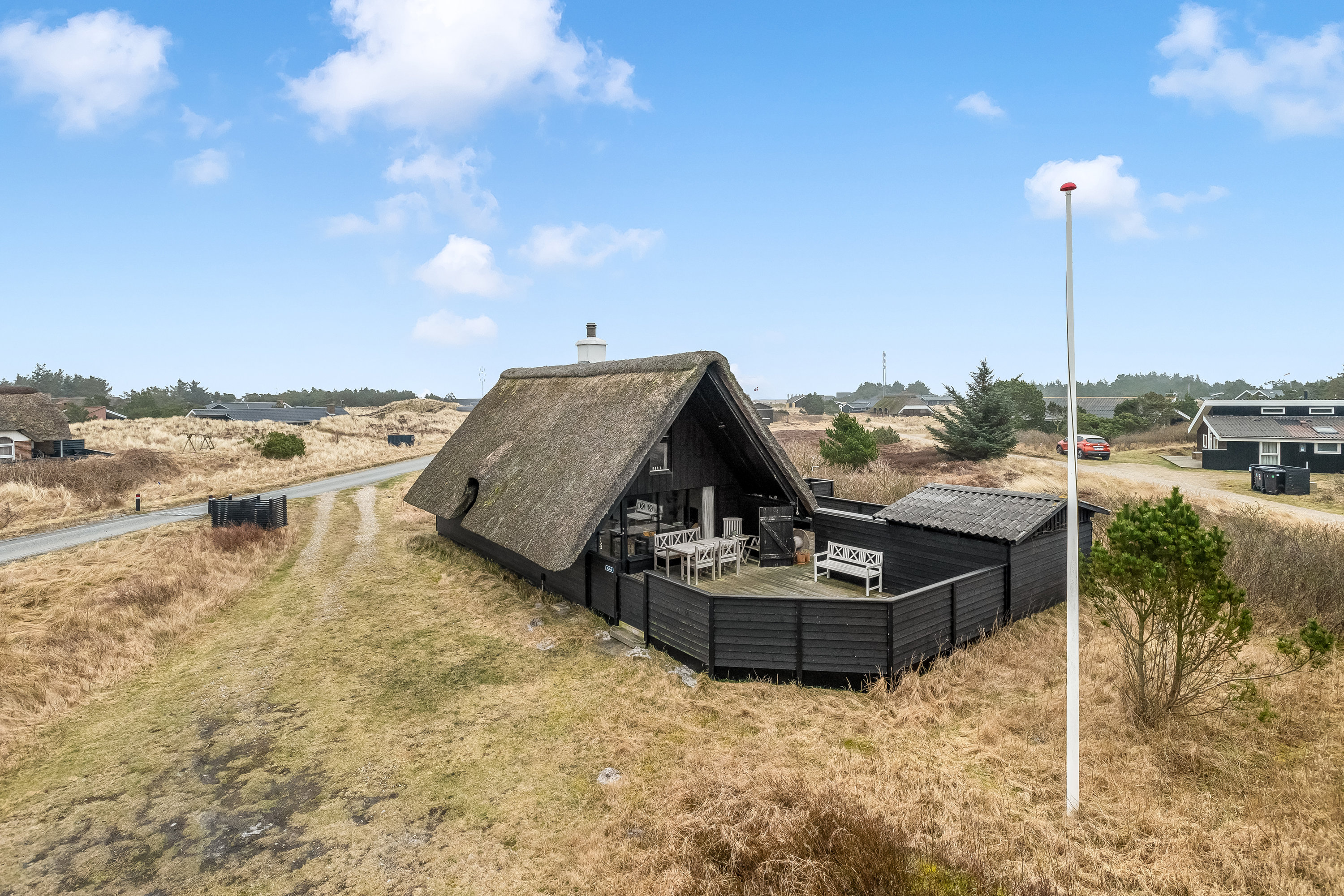 Fritidshus: Ejendommen på Fladsbjergvej 202, Klegod, 6950 Ringkøbing