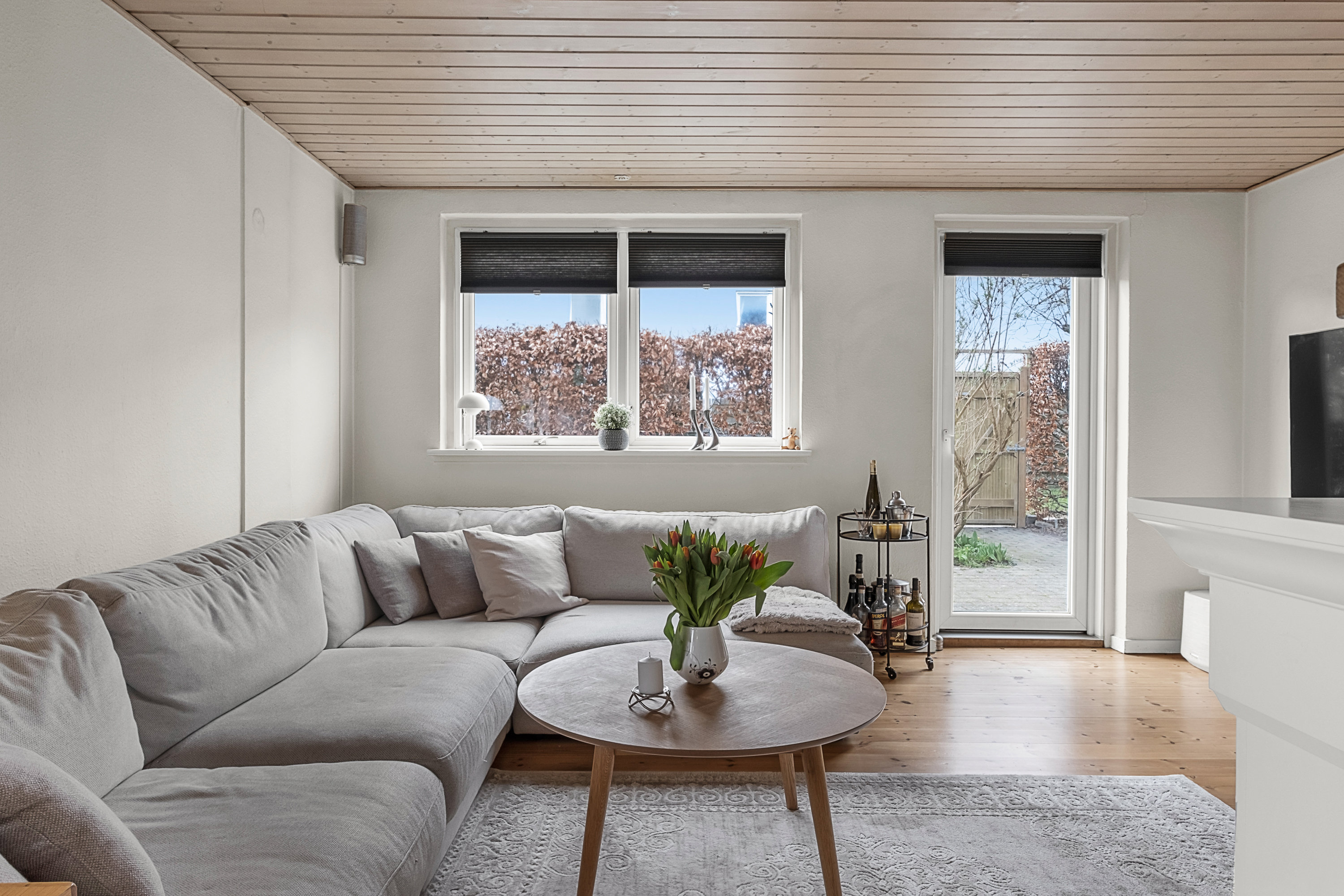 Fremhævet stue billede i fuldskærmstilstand. Billede af Østre Havevej 59, 8520 Lystrup