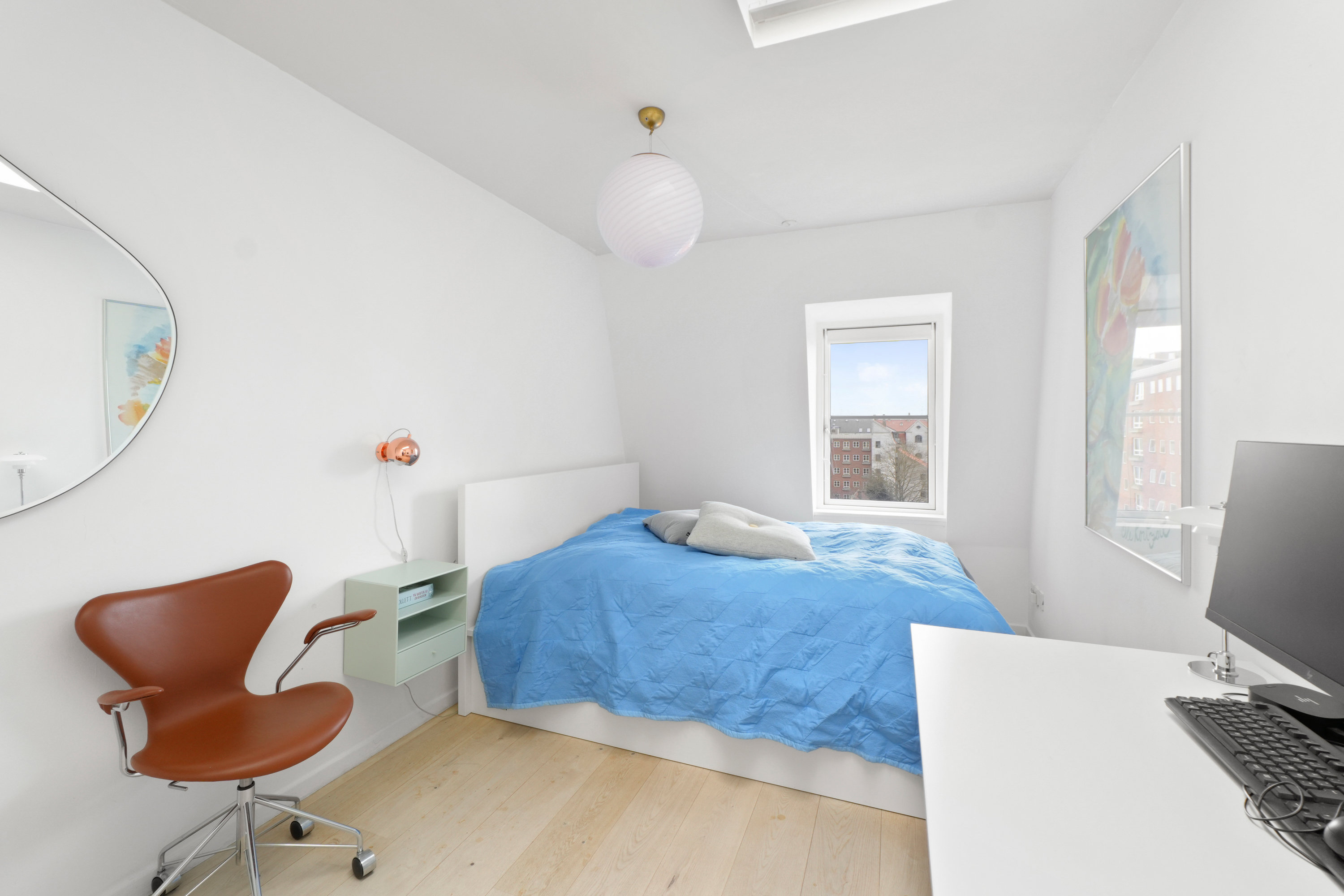 Fremhævet soveværelse billede i fuldskærmstilstand. Billede af Store Kongensgade 63A, 4. 4., 1264 København K