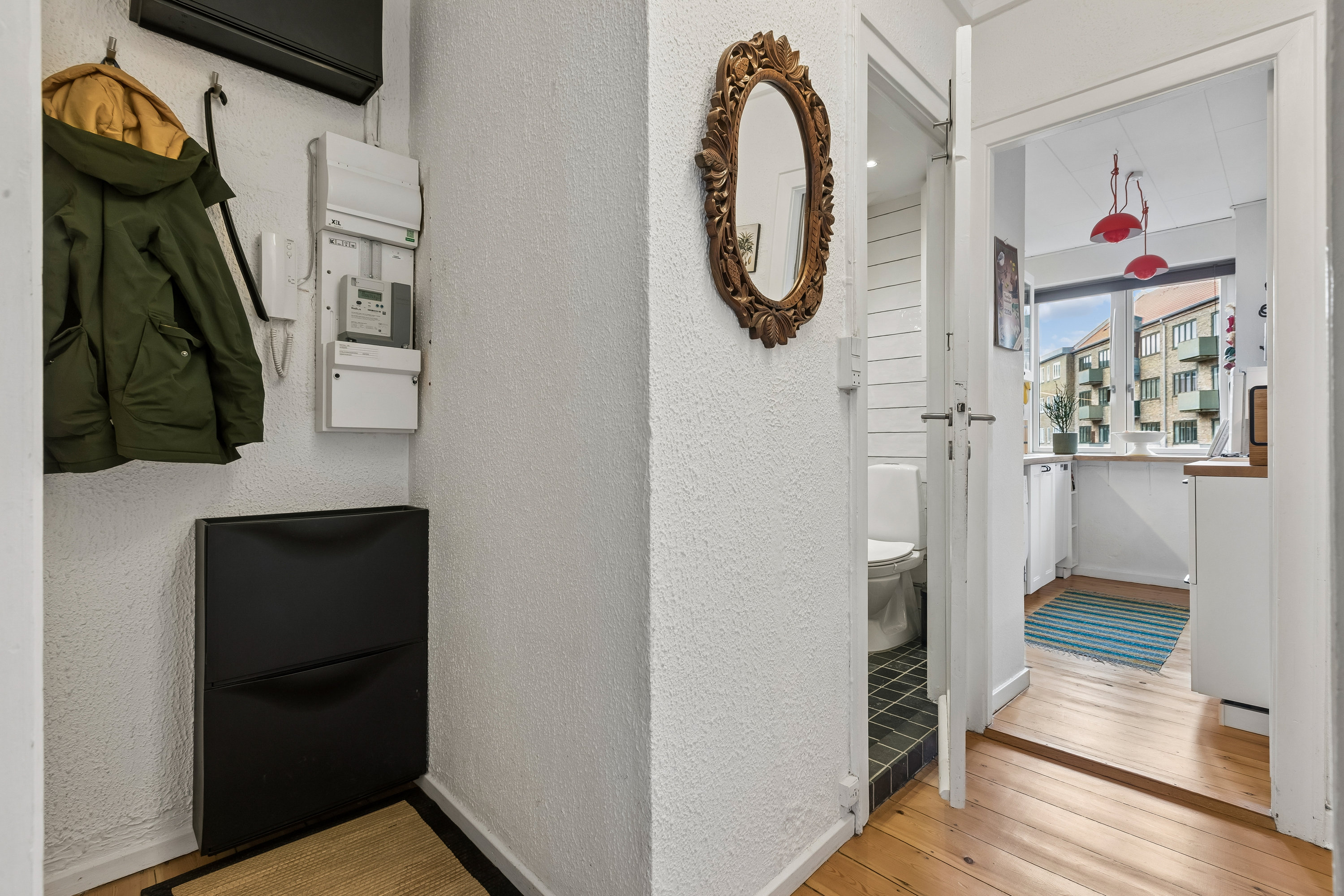 Fremhævet gang billede i fuldskærmstilstand. Billede af Frankrigsgade 23, 2. th., 2300 København S