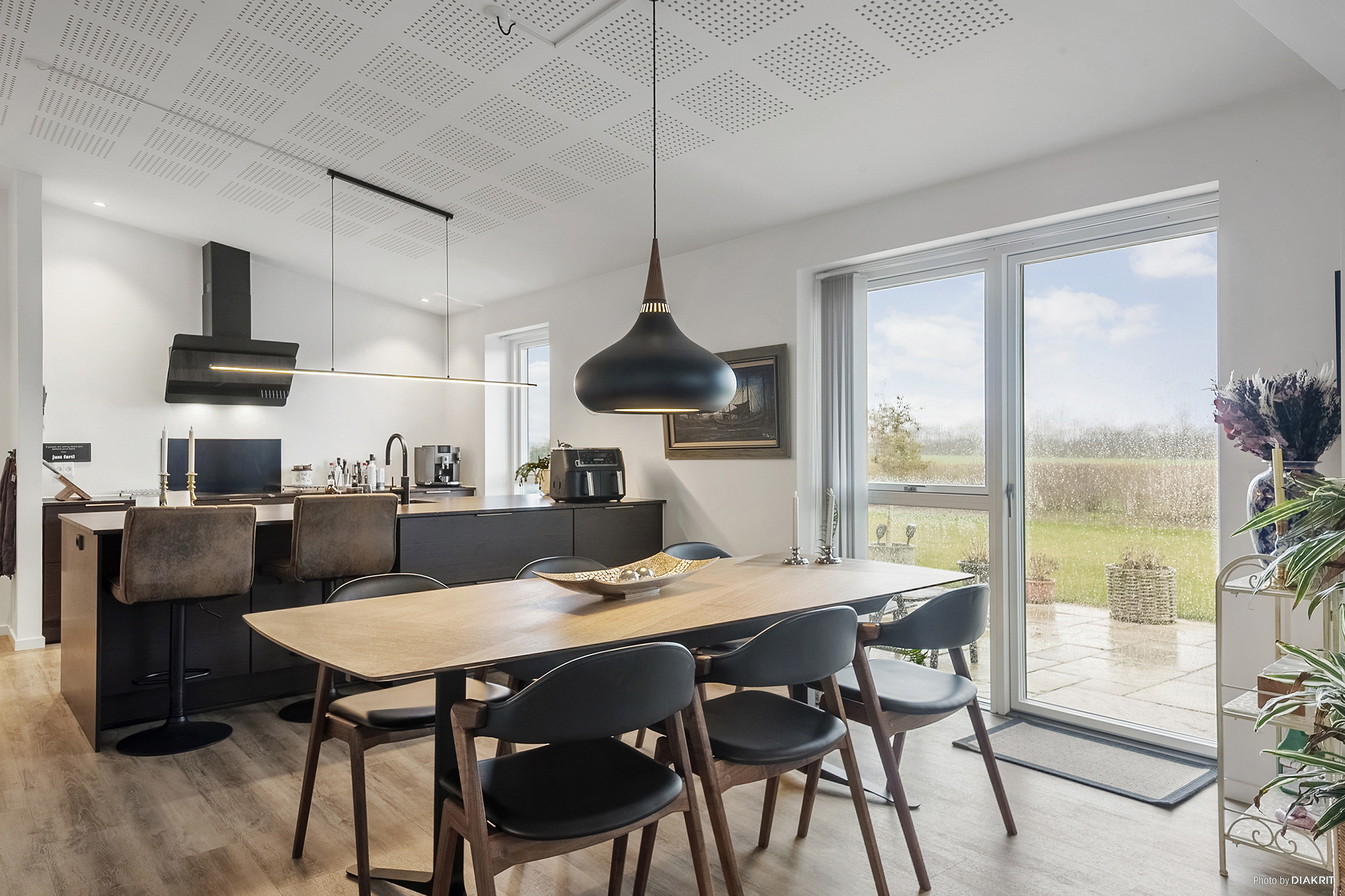 Fremhævet spisekøkken billede i fuldskærmstilstand. Billede af Hasselvænget 11, 4652 Hårlev