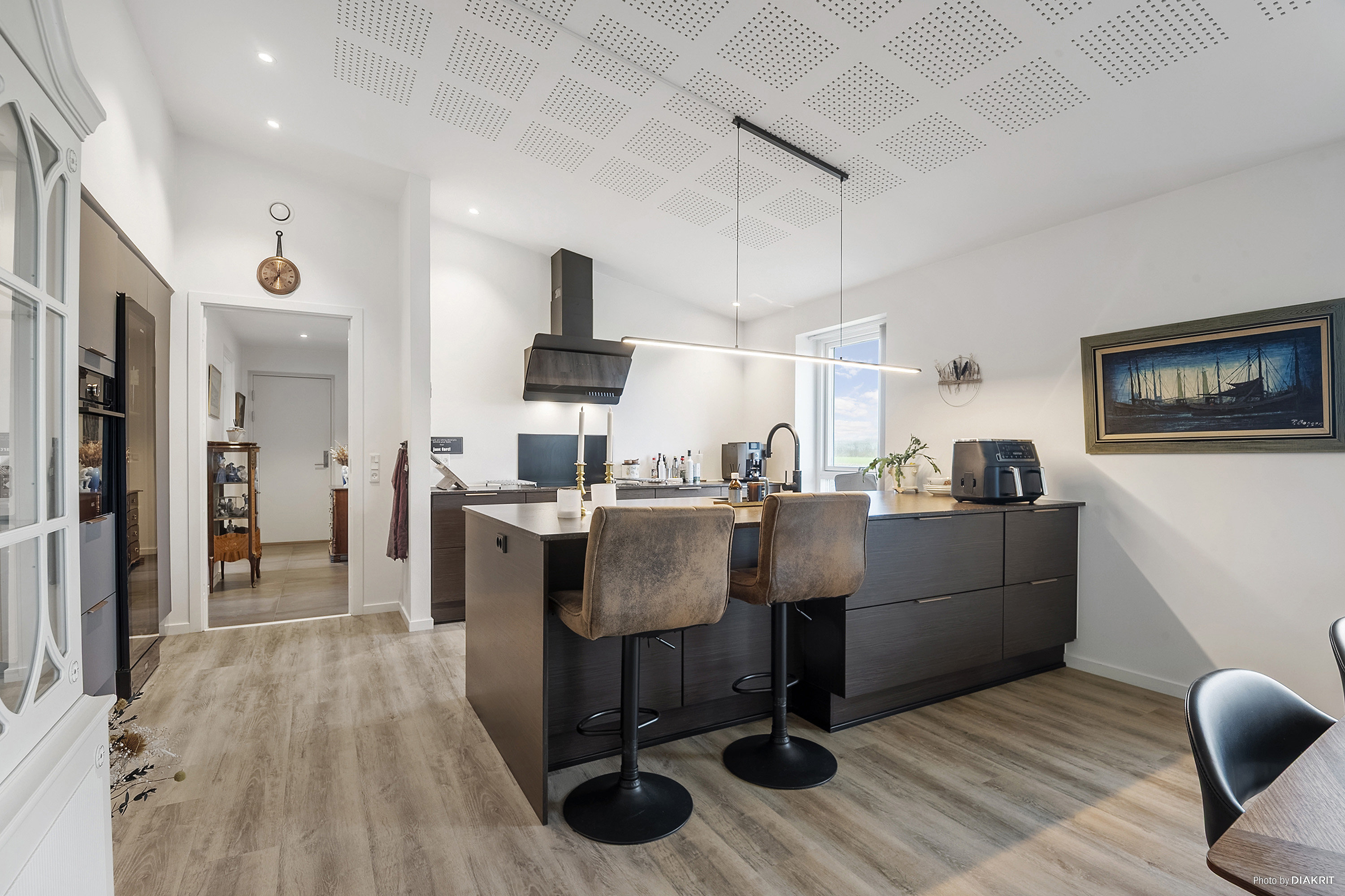 Fremhævet køkken billede i fuldskærmstilstand. Billede af Hasselvænget 11, 4652 Hårlev