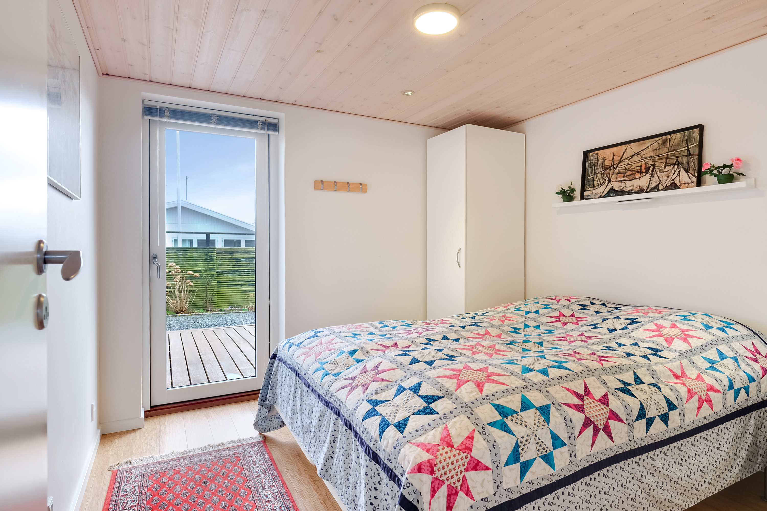 Fremhævet soveværelse billede i fuldskærmstilstand. Billede af Strandlysthuse 33, 5330 Munkebo