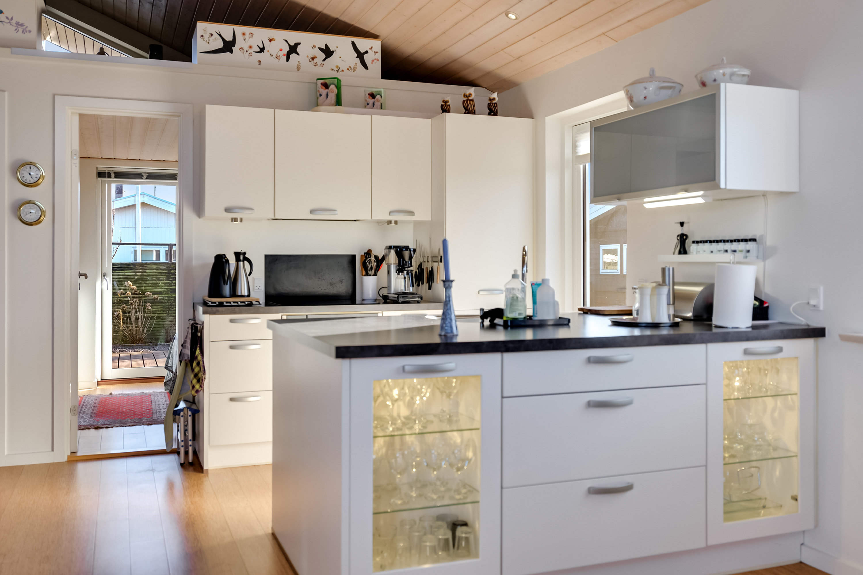 Fremhævet køkken billede i fuldskærmstilstand. Billede af Strandlysthuse 33, 5330 Munkebo