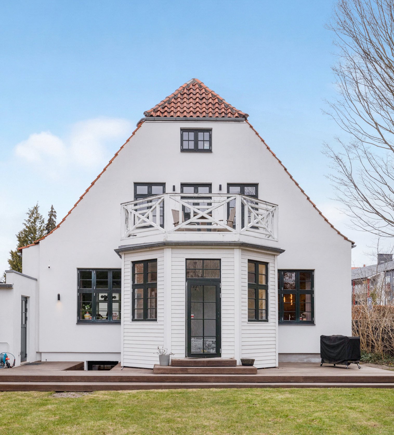 Villa: Facade på Strandagervej 9, 2900 Hellerup