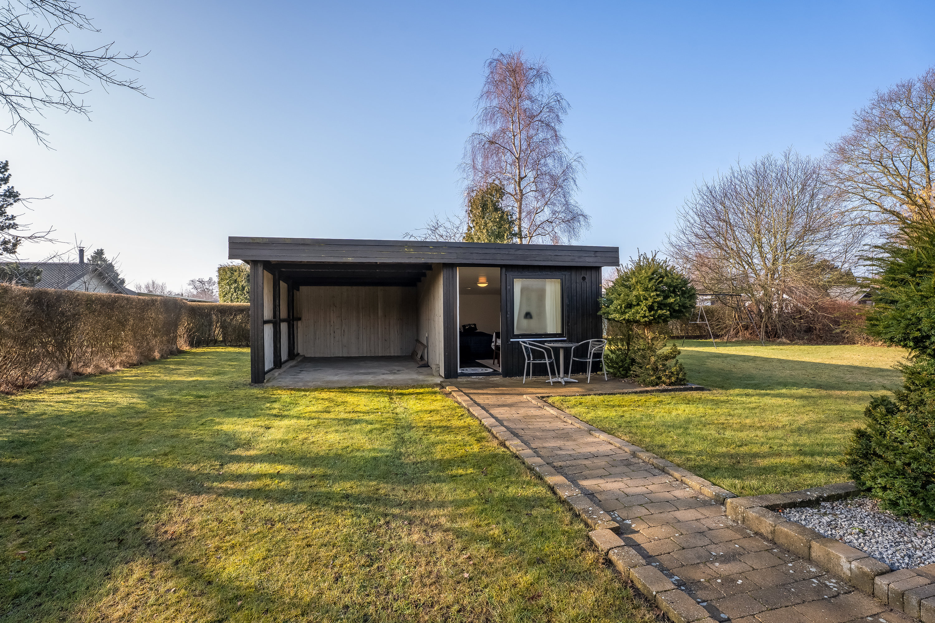 Fremhævet have billede i fuldskærmstilstand. Billede af Løvstræde 9, Hummingen, 4983 Dannemare