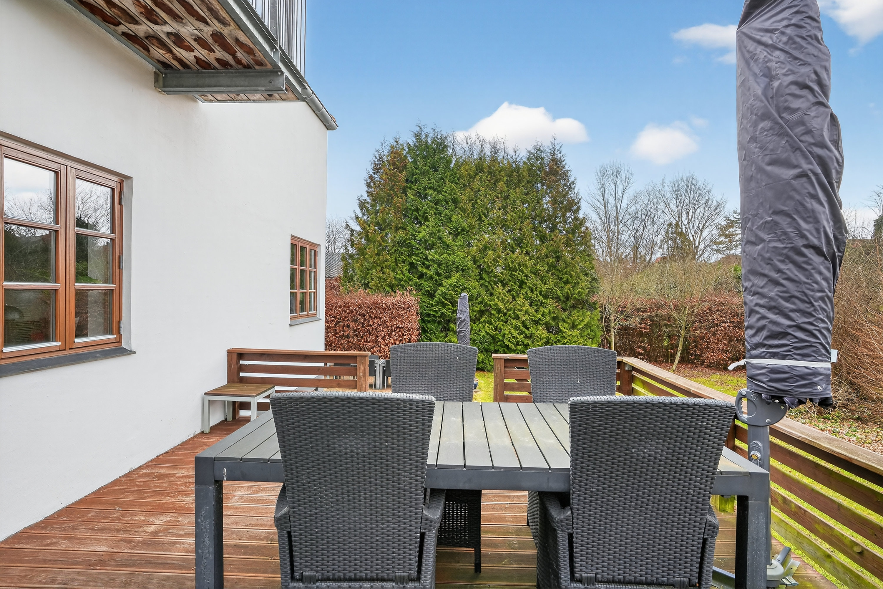 Fremhævet terrasse billede i fuldskærmstilstand. Billede af Skandrups Alle 39, Hareskov, 3500 Værløse