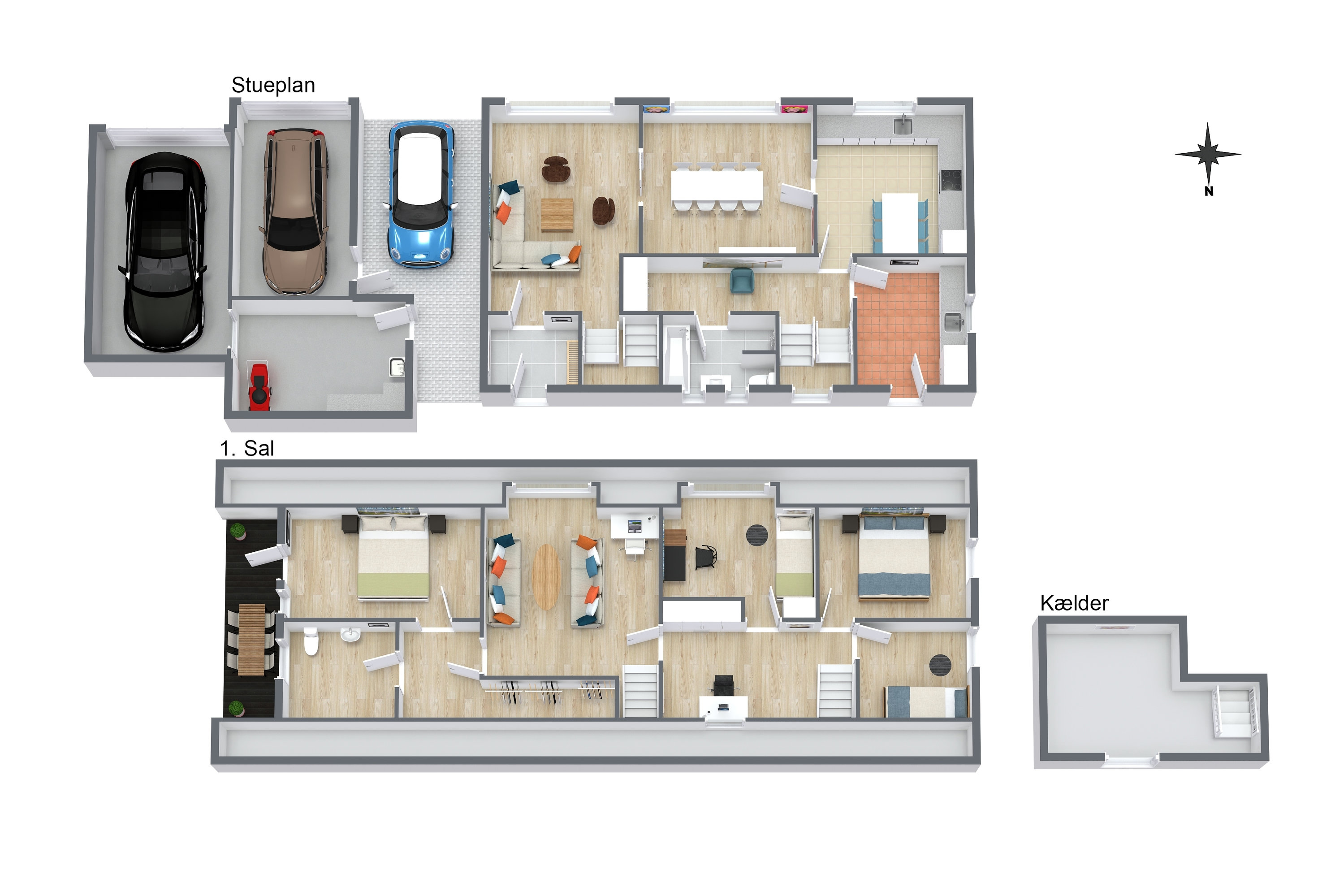 Plantegninger billede af Damly 8, 9830 Tårs