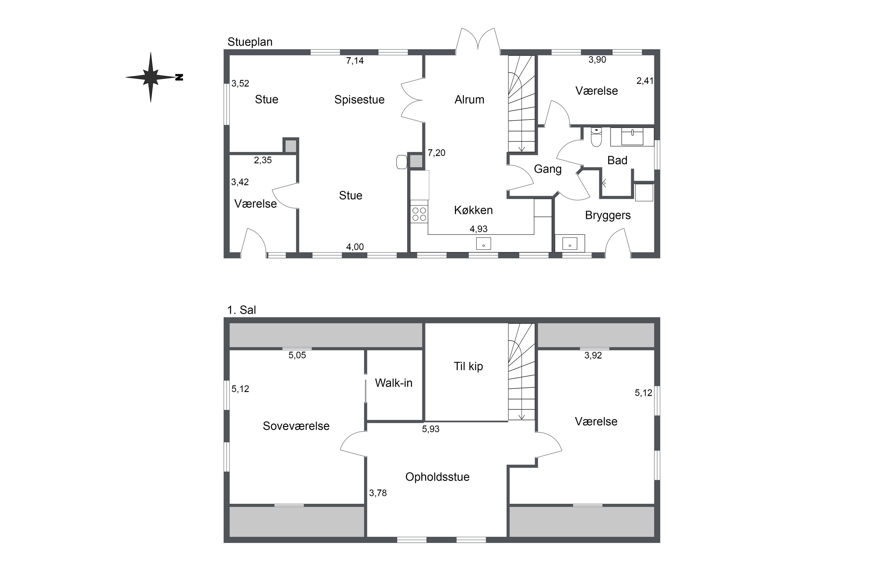 Plantegninger billede af Løthvej 146, Lendum, 9870 Sindal
