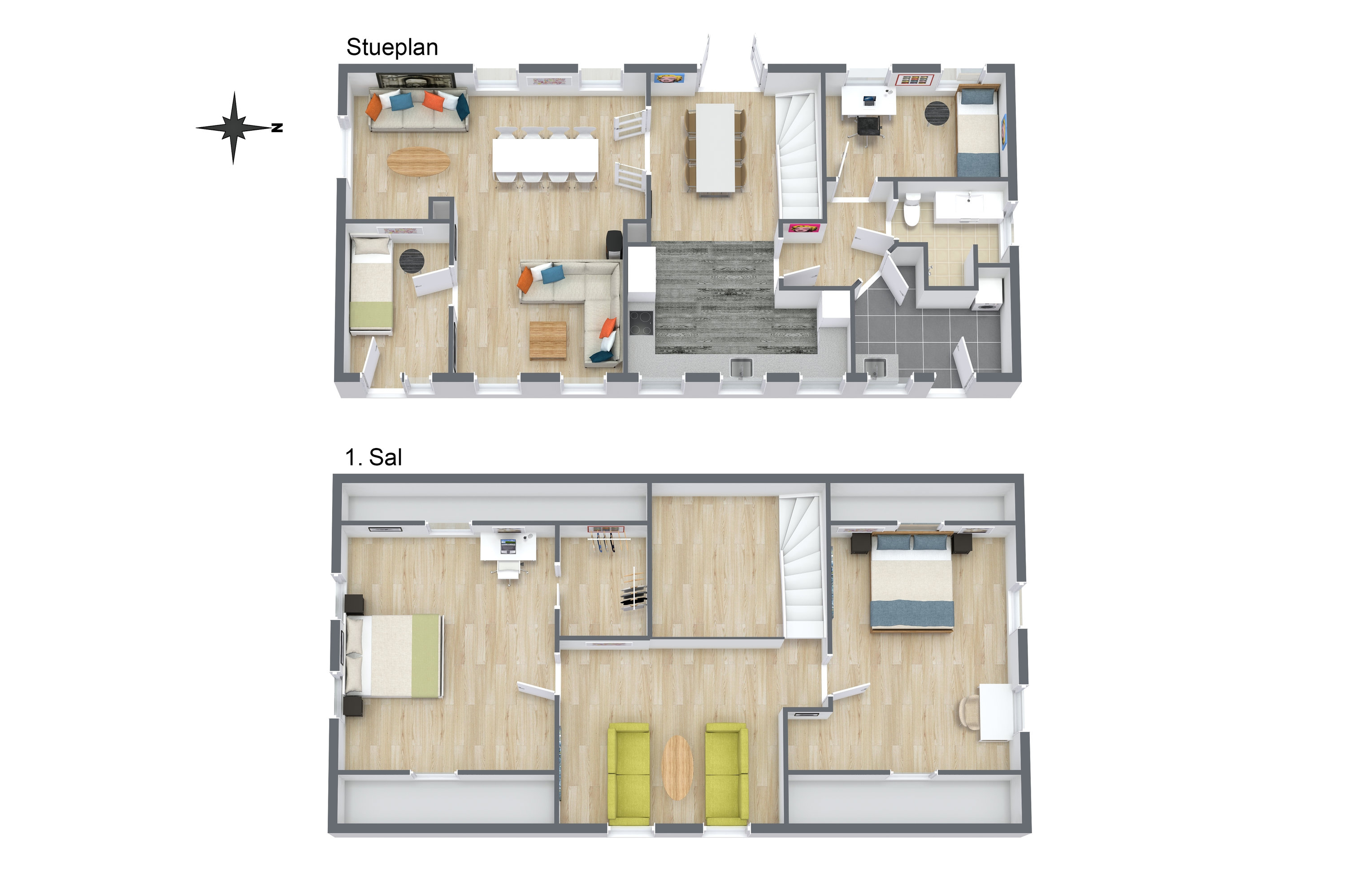 Plantegninger billede af Løthvej 146, Lendum, 9870 Sindal