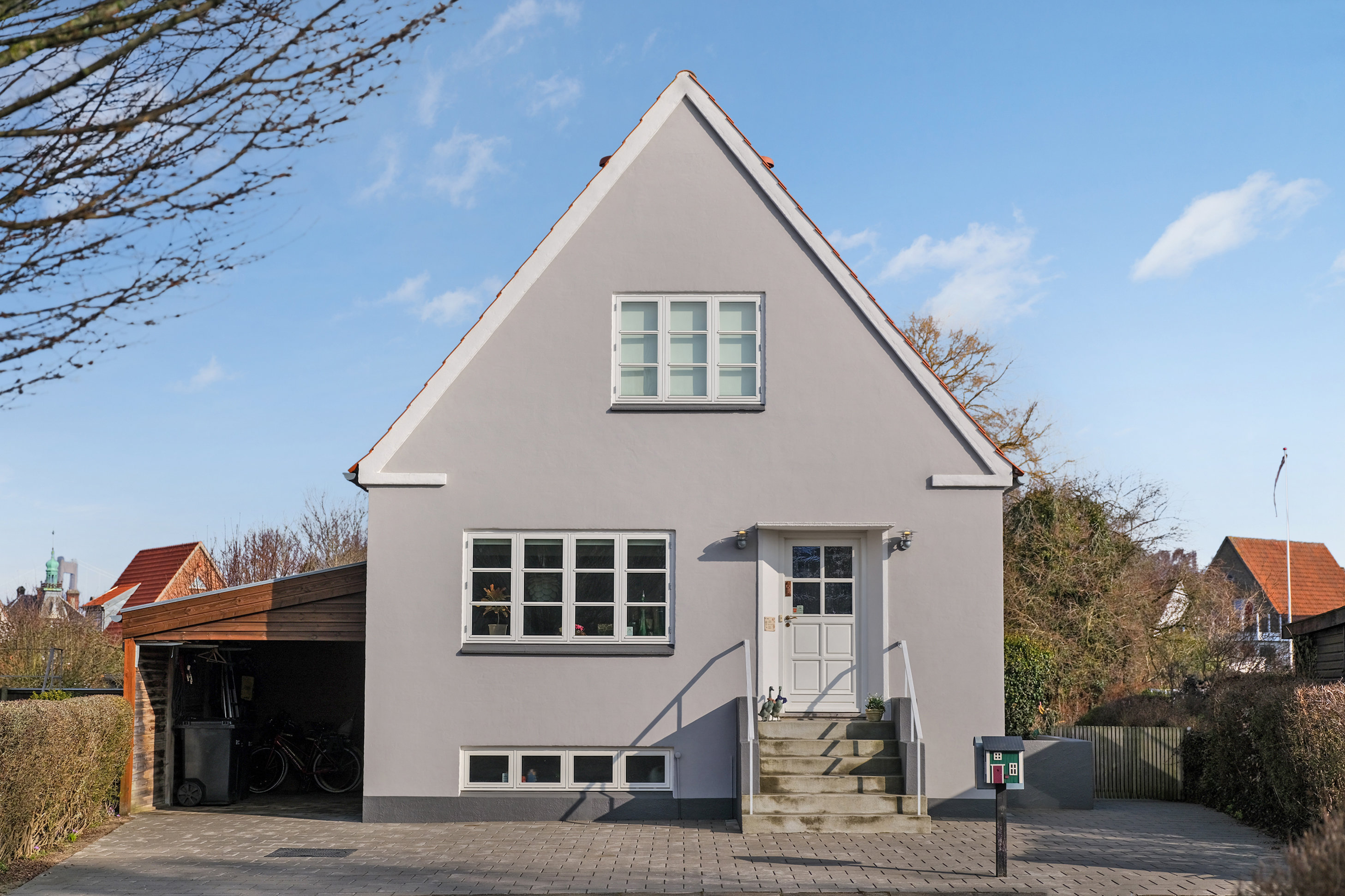 Miniaturebillede 1: facade. Billede af Rosenvænget 41, 5500 Middelfart