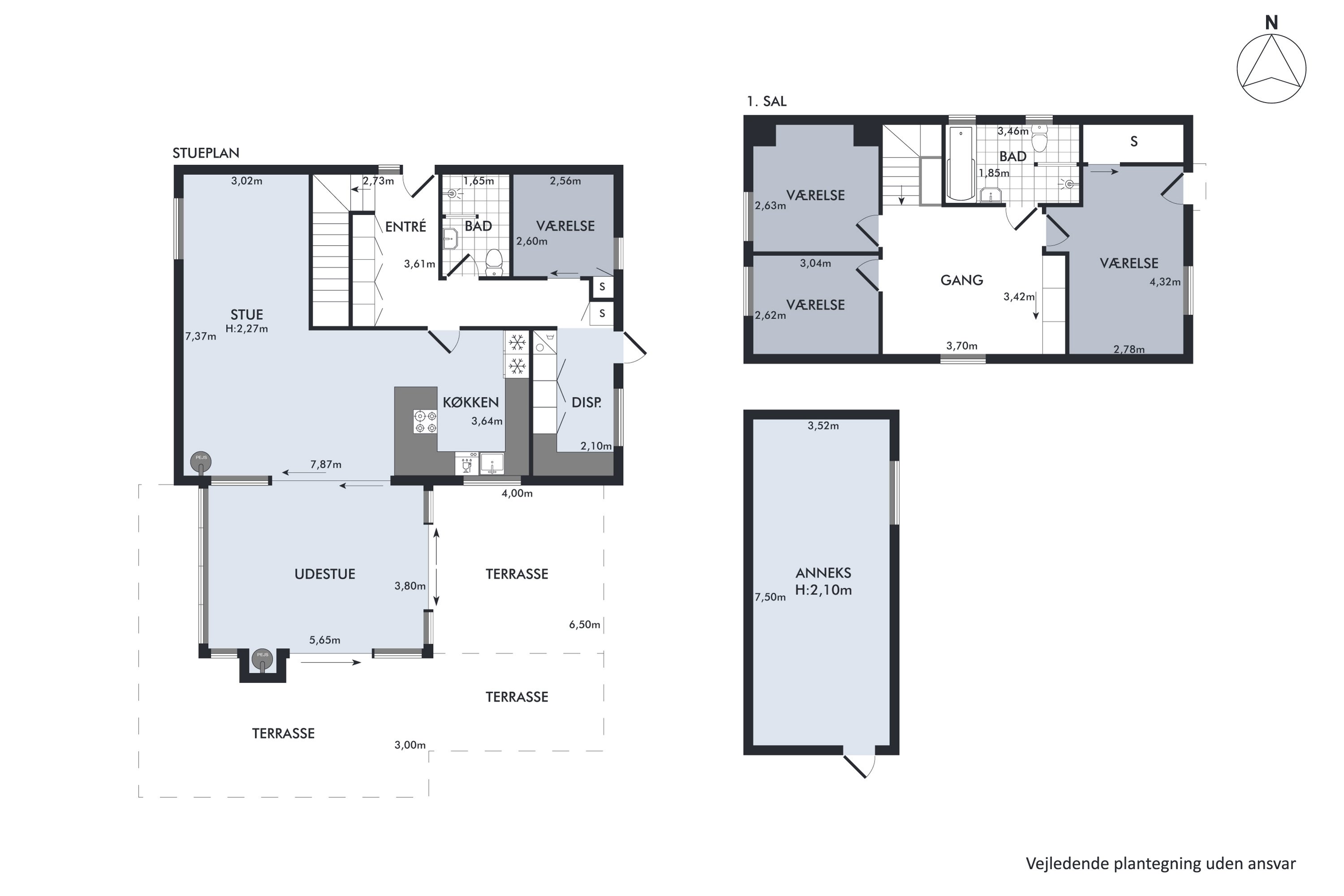 Plantegninger billede af Barritvej 15, 2770 Kastrup