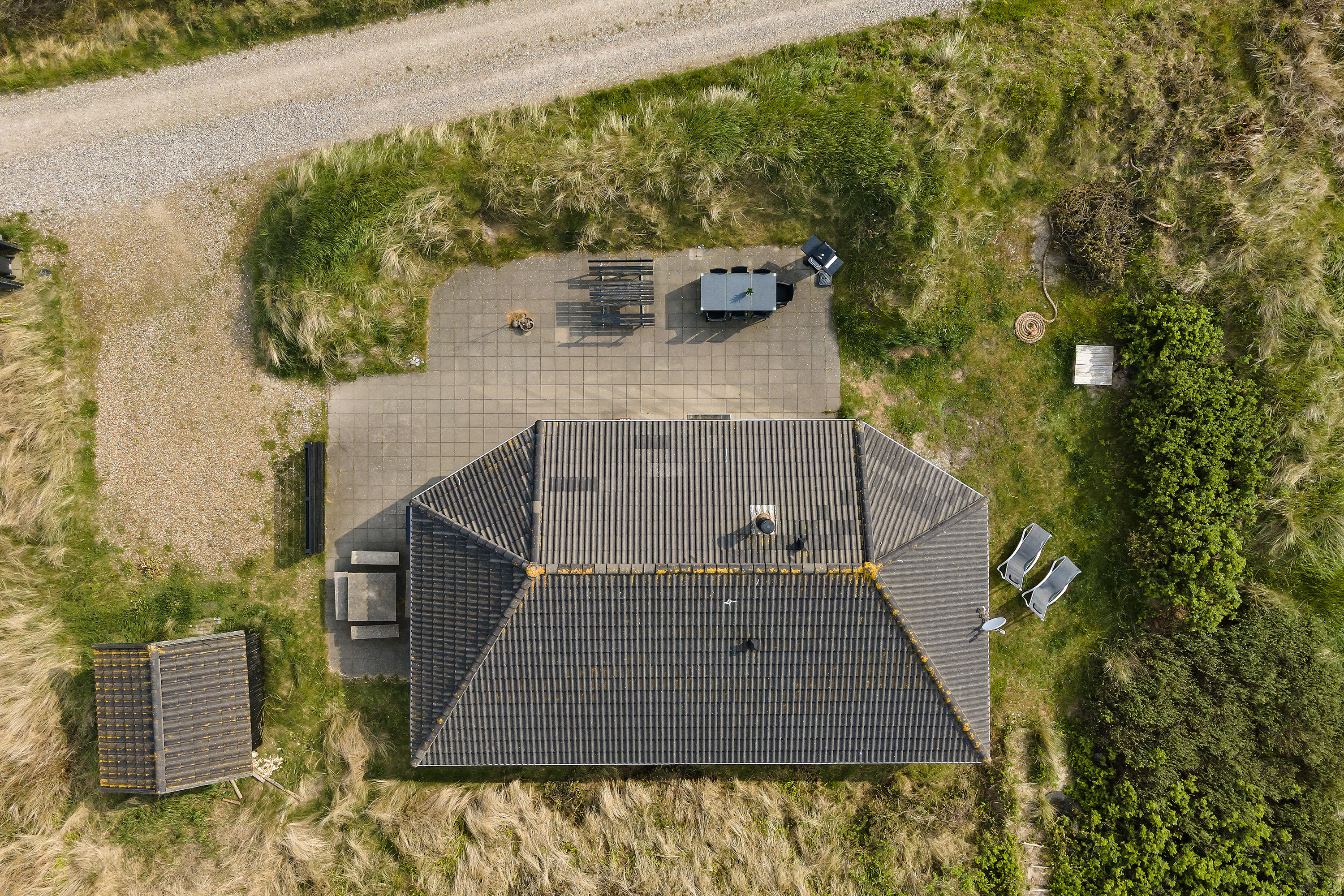 Fremhævet  billede i fuldskærmstilstand. Billede af Gammeleng 26, Nr Lyngvig, 6960 Hvide Sande