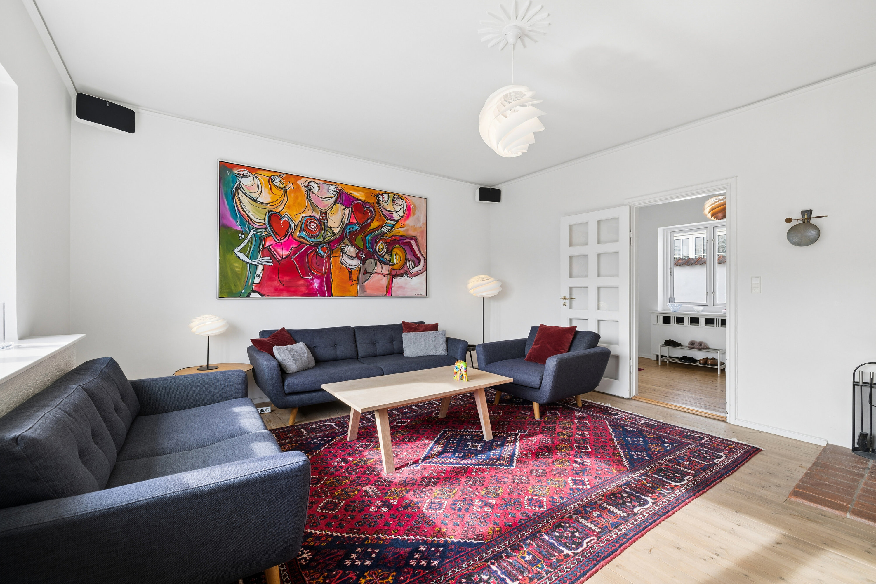 Fremhævet stue billede i fuldskærmstilstand. Billede af Engvej 3, 5230 Odense M