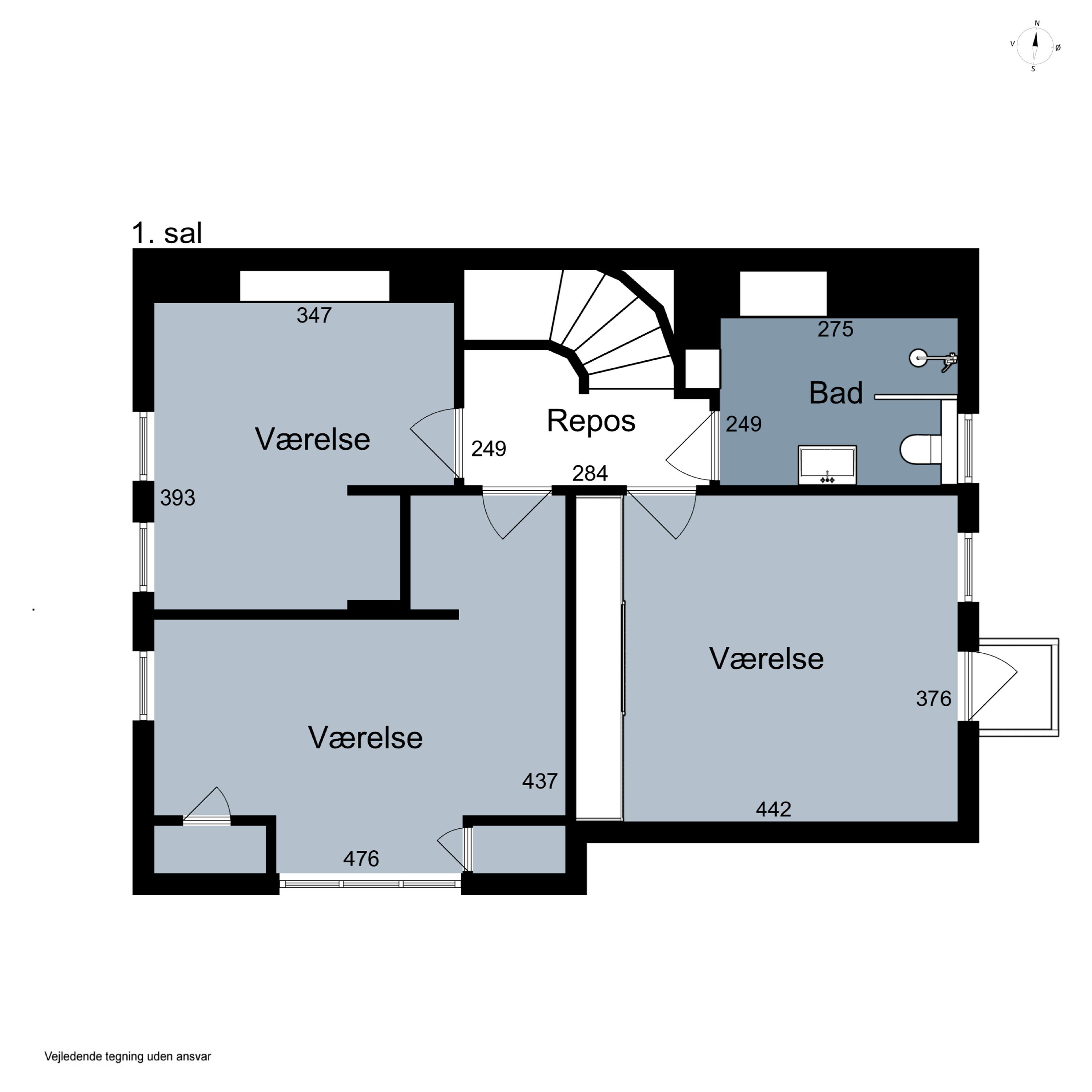 Plantegninger billede af Engvej 3, 5230 Odense M