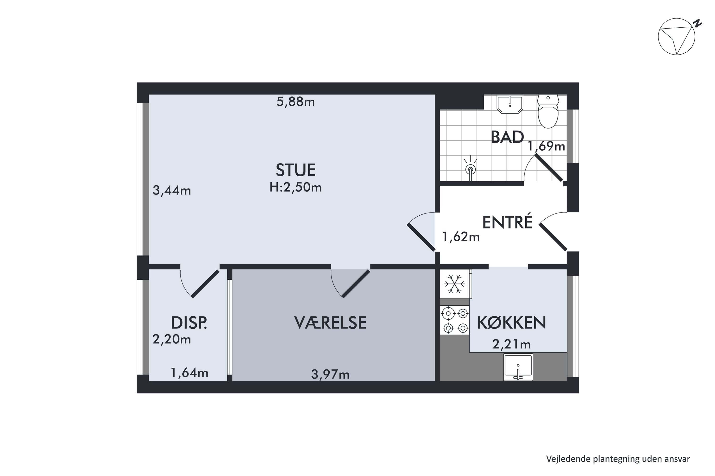 Plantegninger billede af Æbleparken 58, 2., Søhus, 5270 Odense N