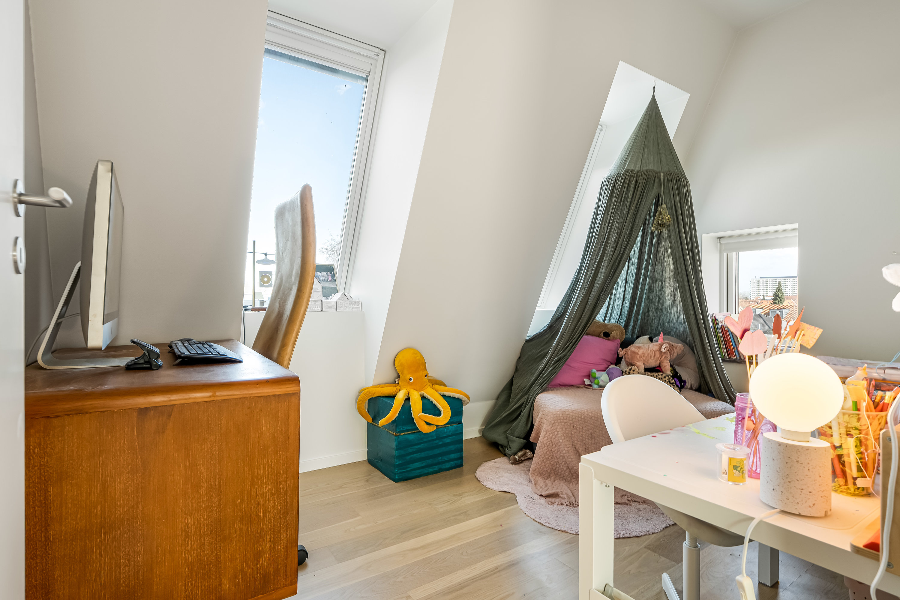 Fremhævet værelse billede i fuldskærmstilstand. Billede af Klokkelyng 5, 2830 Virum