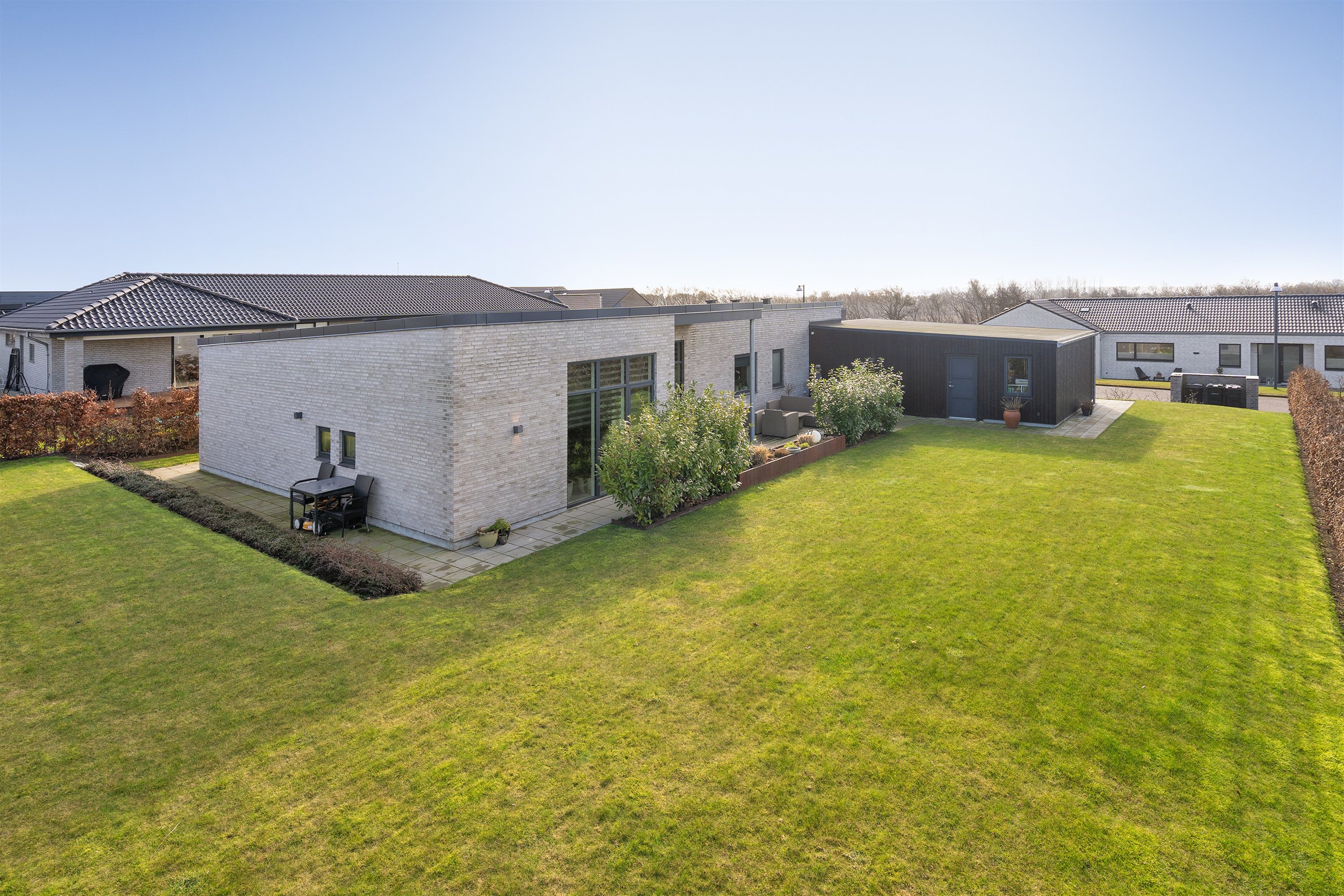 Fremhævet ejendommen billede i fuldskærmstilstand. Billede af Søholm Parkvej 45, Glamsbjerg, 5620 Glamsbjerg