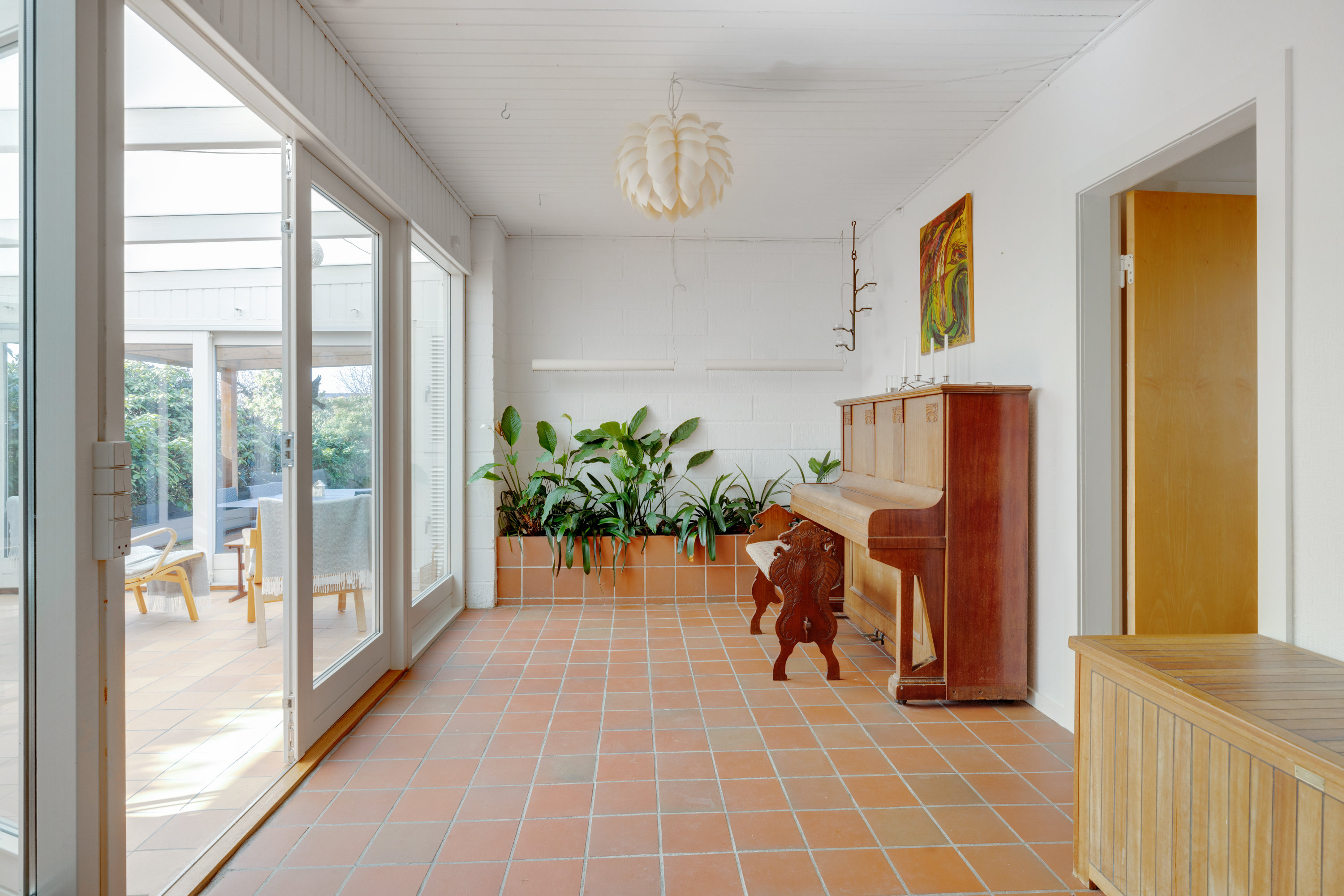 Fremhævet stue billede i fuldskærmstilstand. Billede af Rosmosevej 18, 2650 Hvidovre