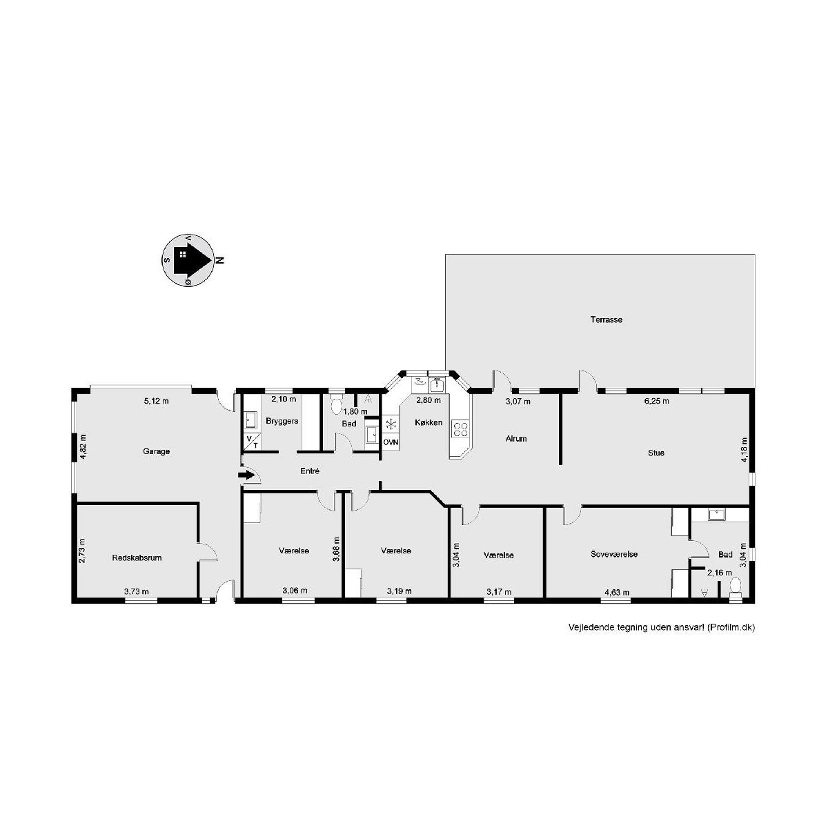 Plantegninger billede af Marievænget 1, Skanderup, 6640 Lunderskov