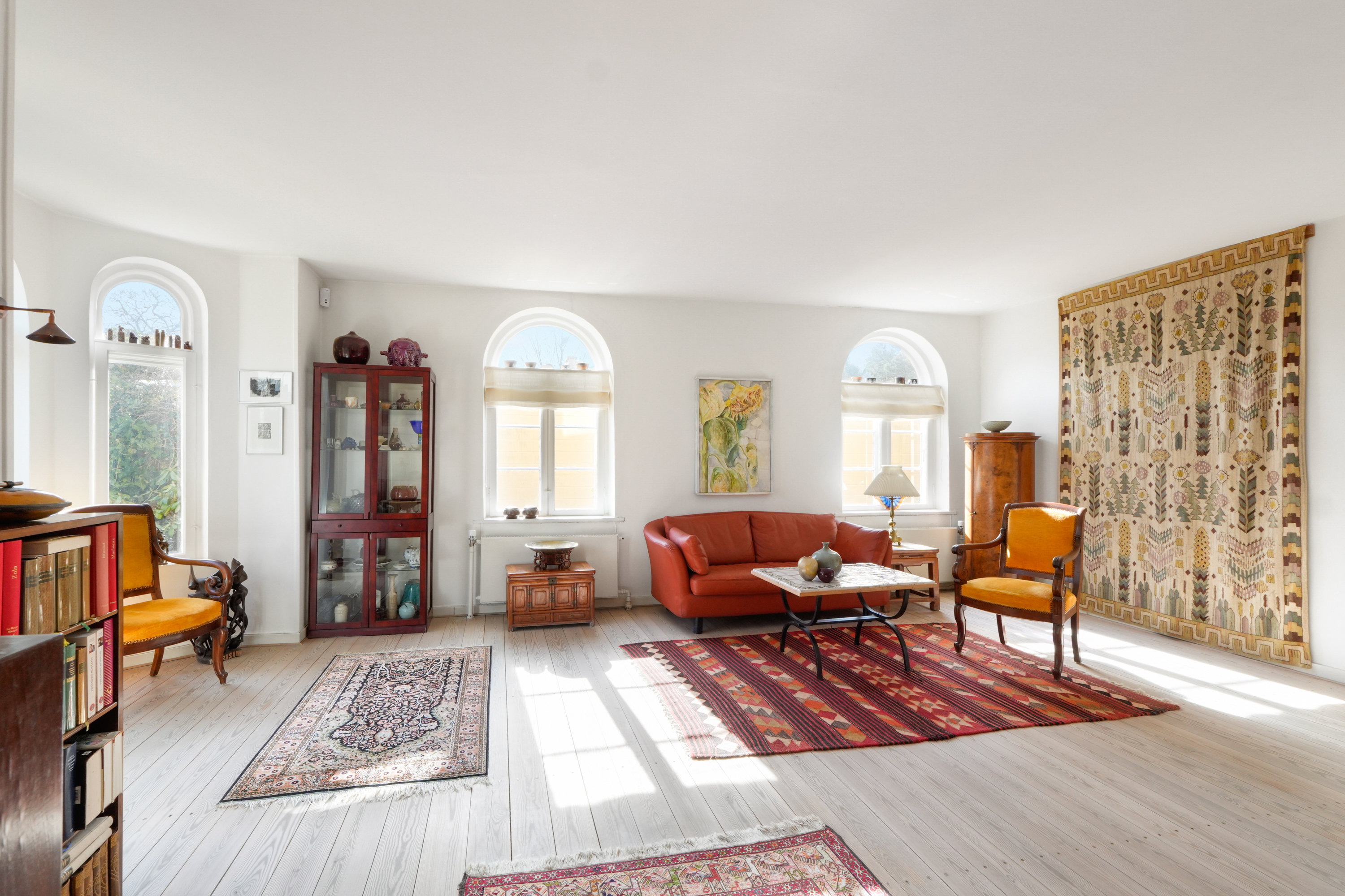 Villa: Stue på Strandvejen 649, 2930 Klampenborg