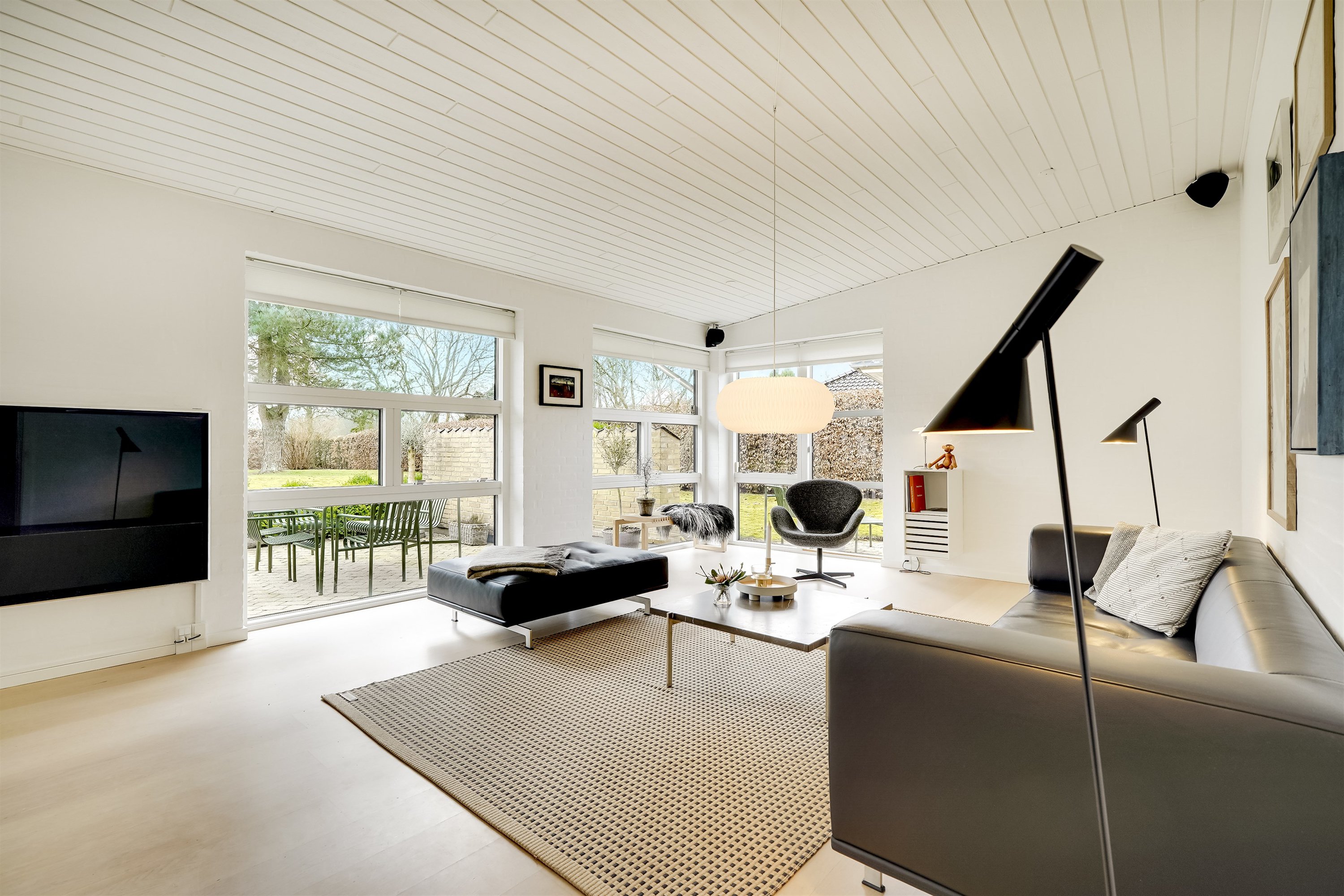 Fremhævet stue billede i fuldskærmstilstand. Billede af Flintemarken 40, 7190 Billund