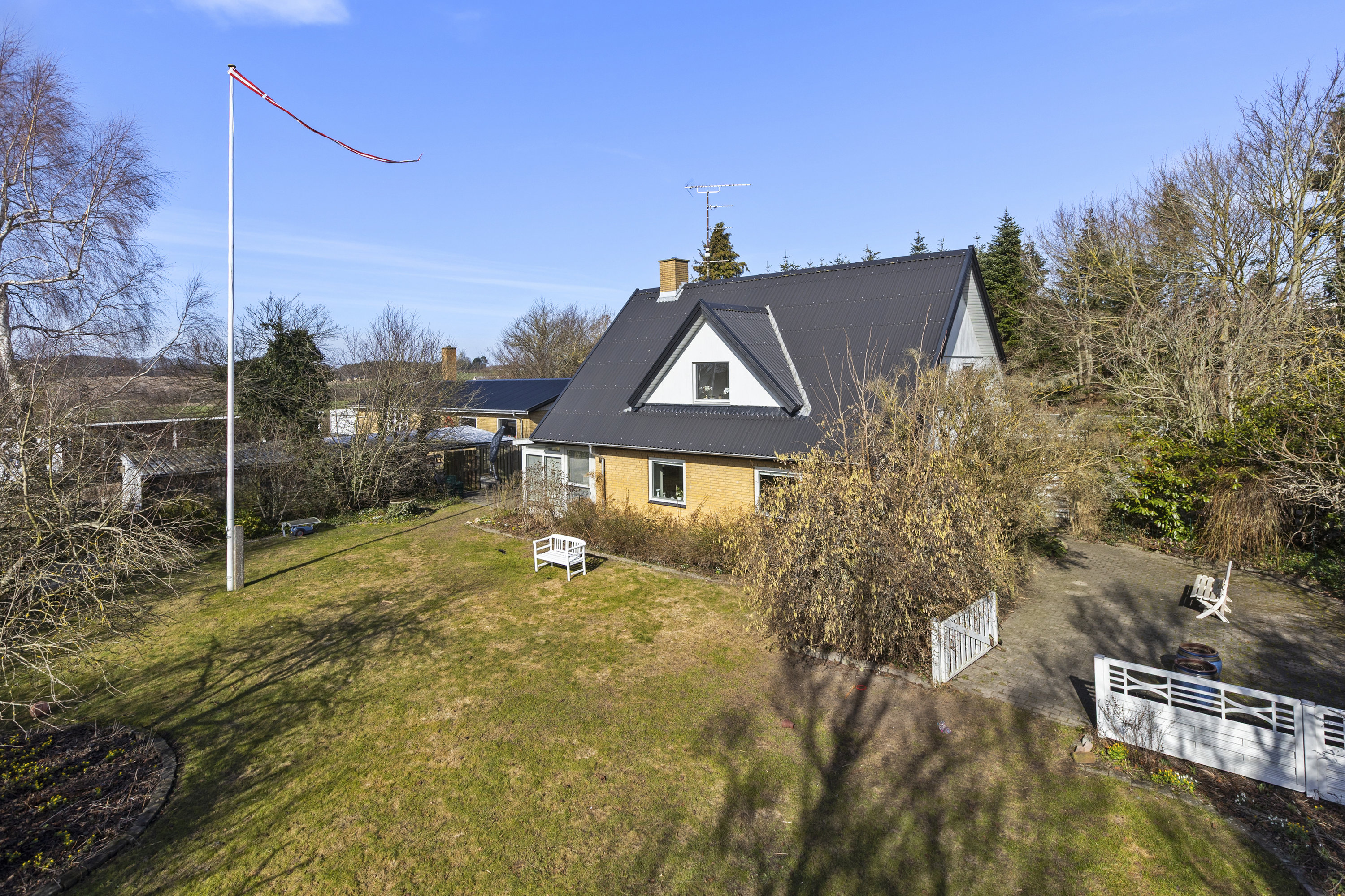 Miniaturebillede 1: ejendommen. Billede af Industrivej 4A, 4050 Skibby