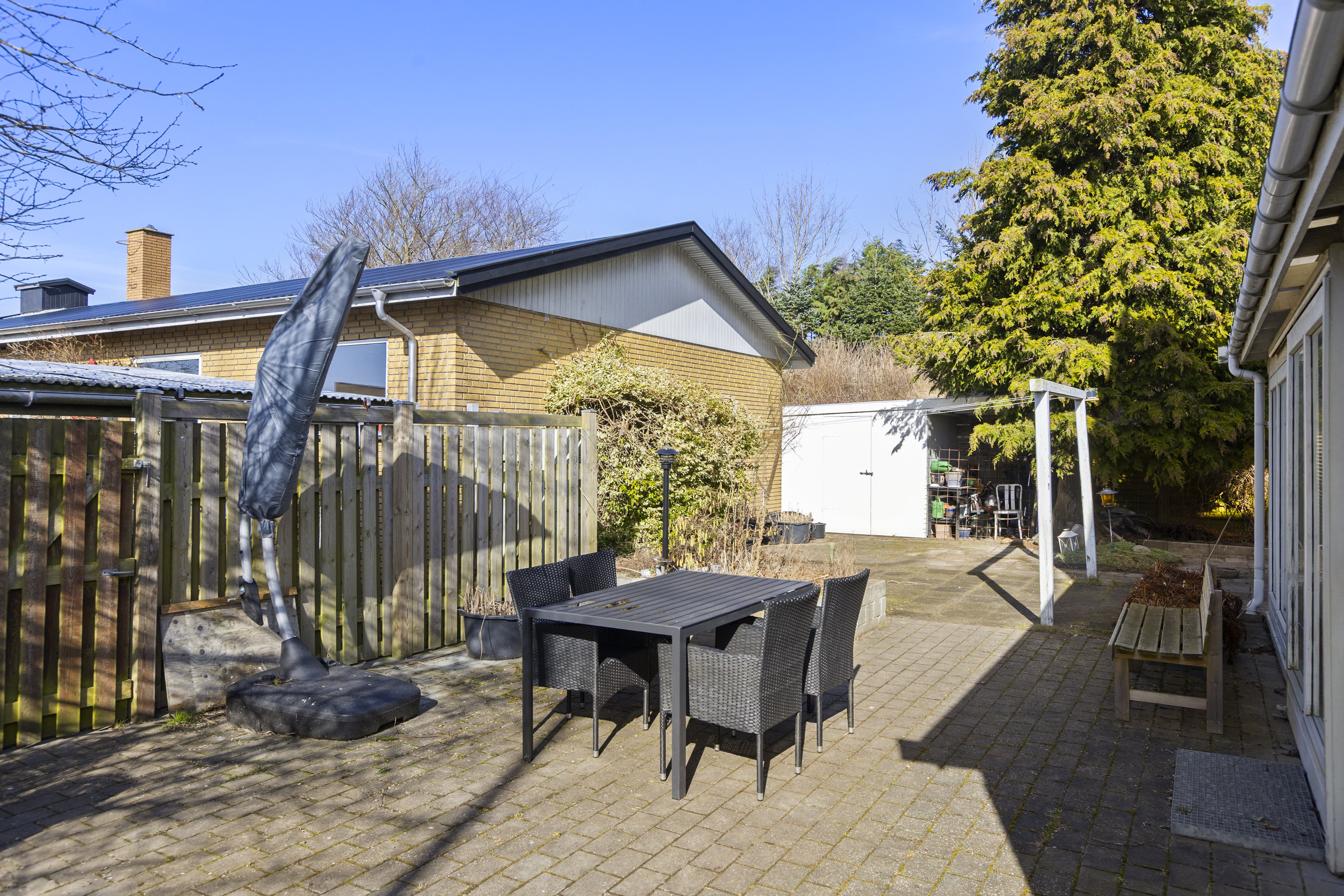 Fremhævet terrasse billede i fuldskærmstilstand. Billede af Industrivej 4A, 4050 Skibby