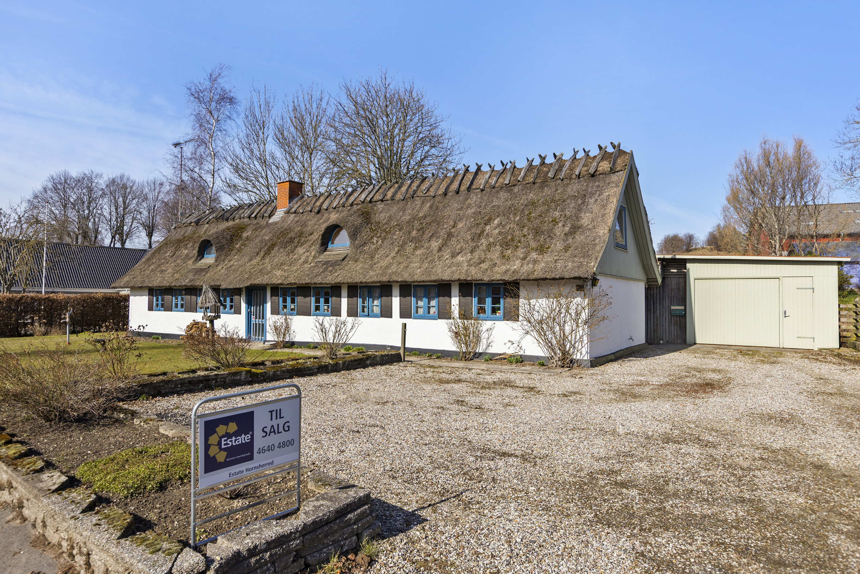 Miniaturebillede 1: ejendommen. Billede af Nordvejen 10, Vellerup, 4050 Skibby