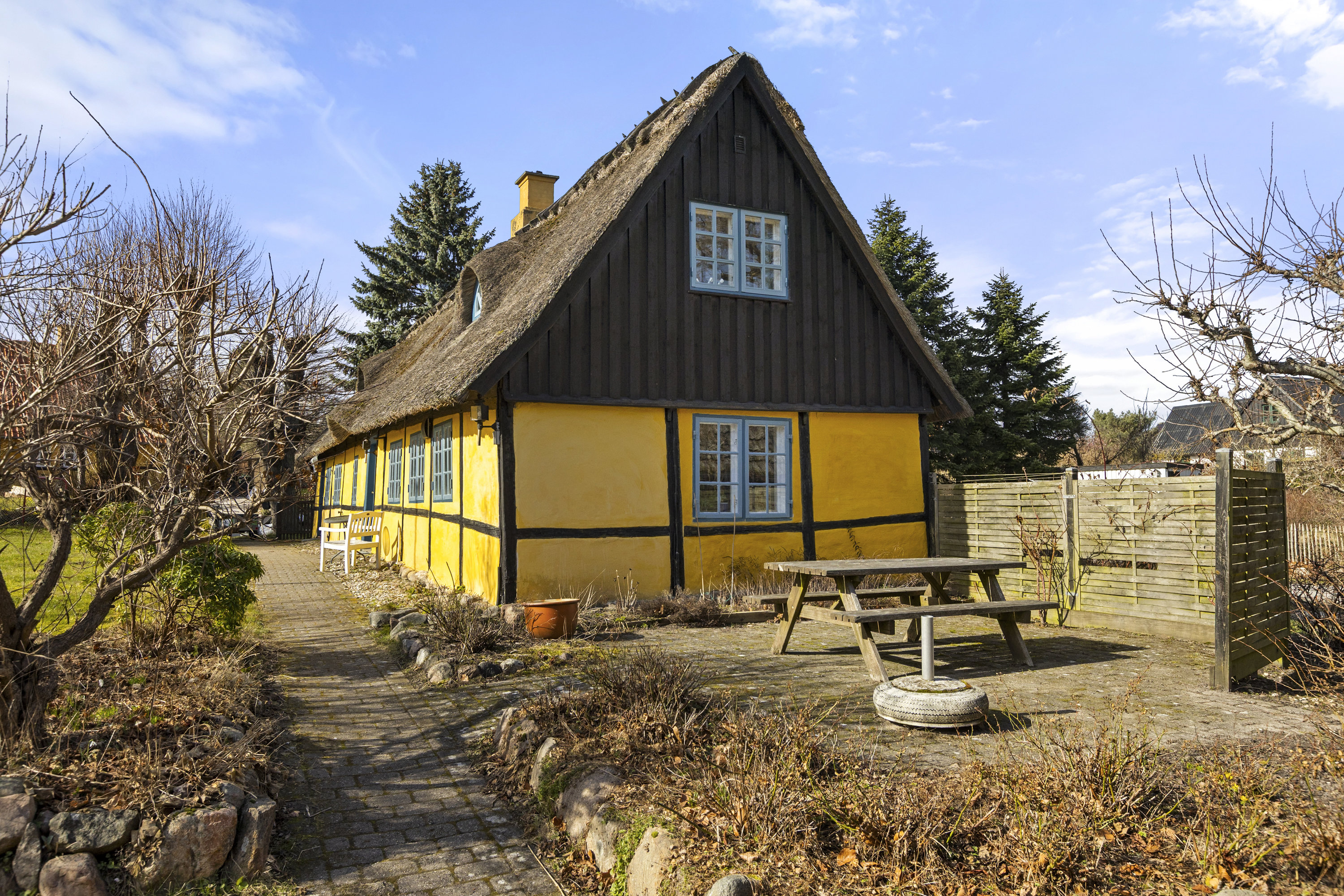 Fremhævet terrasse billede i fuldskærmstilstand. Billede af Bybrønden 2, Sæby, 4070 Kirke Hyllinge