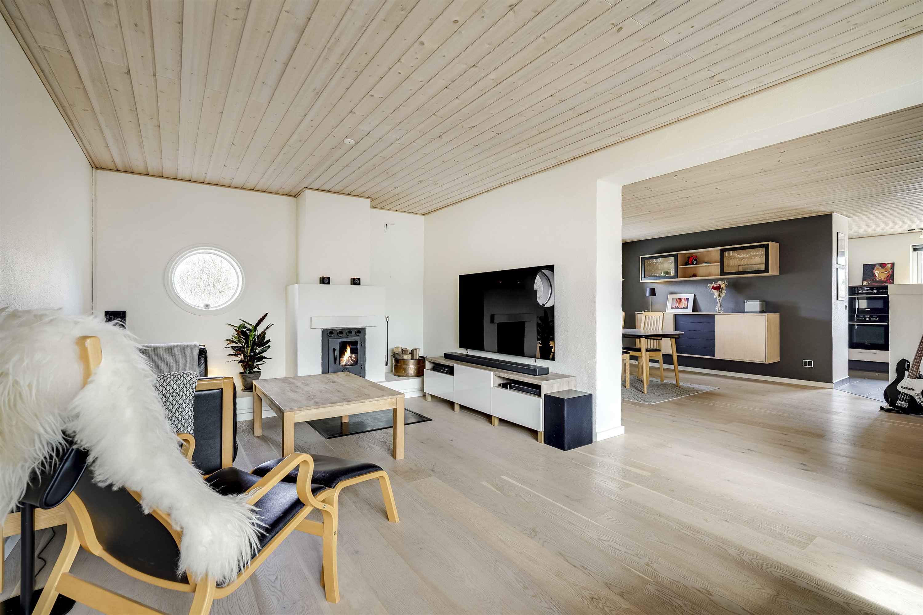 Fremhævet stue billede i fuldskærmstilstand. Billede af Mølleparken 366, 7190 Billund