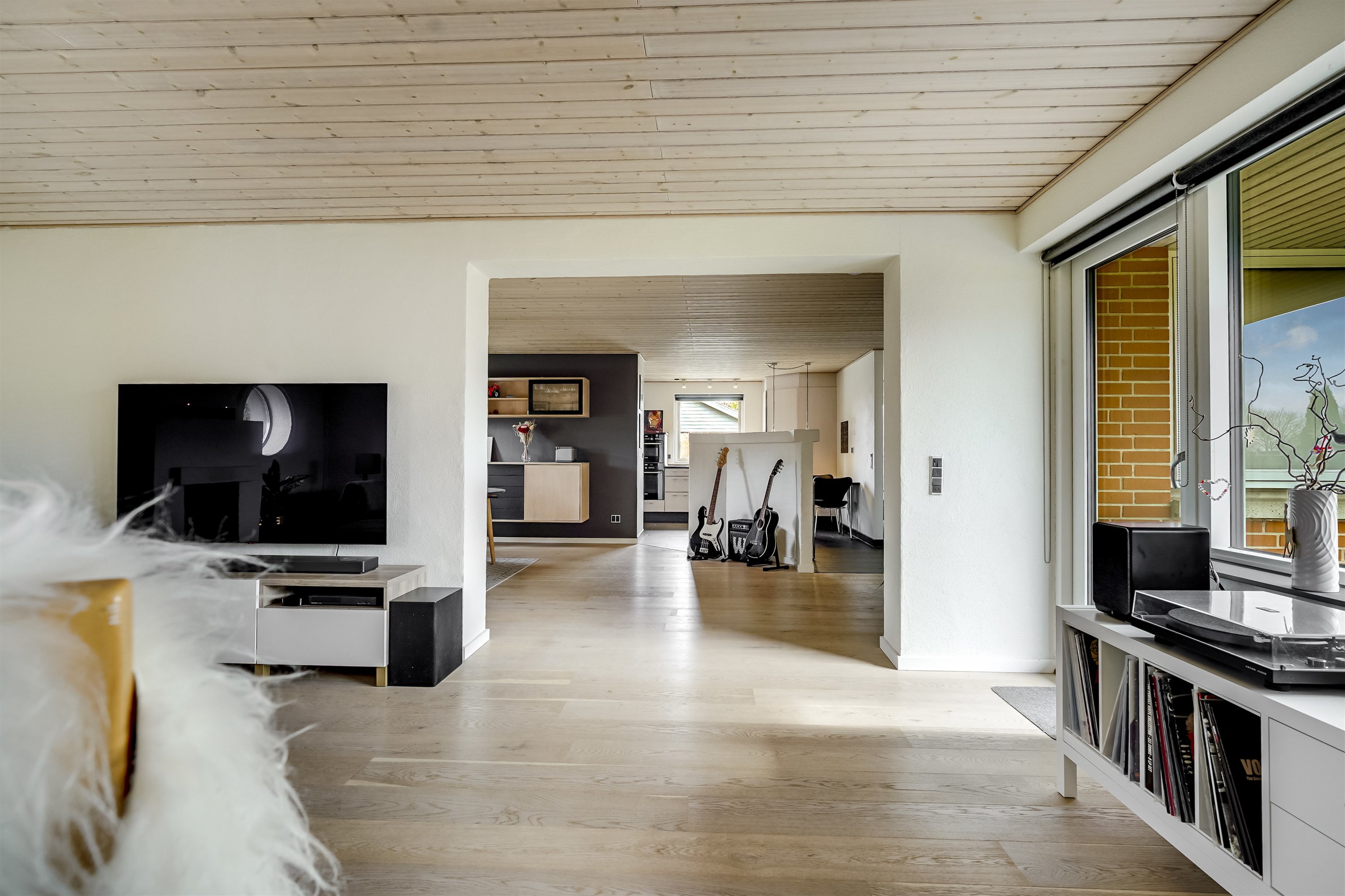 Fremhævet stue billede i fuldskærmstilstand. Billede af Mølleparken 366, 7190 Billund