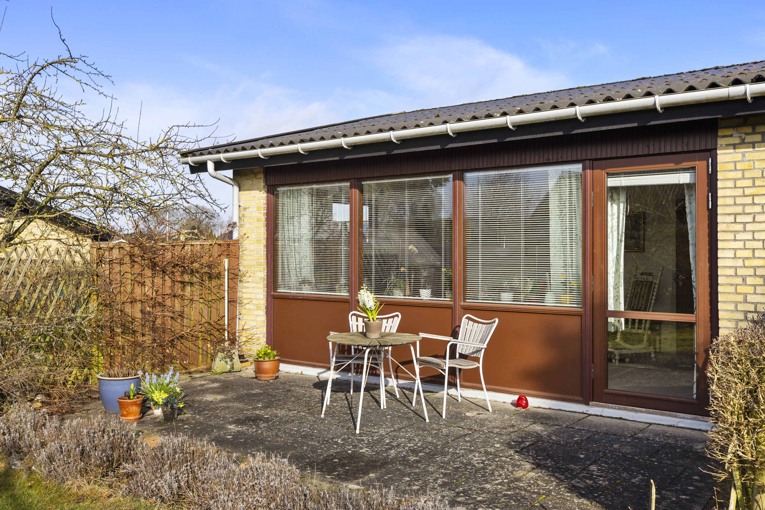 Fremhævet terrasse billede i fuldskærmstilstand. Billede af Nordrupby 11, Nordrup, 4100 Ringsted