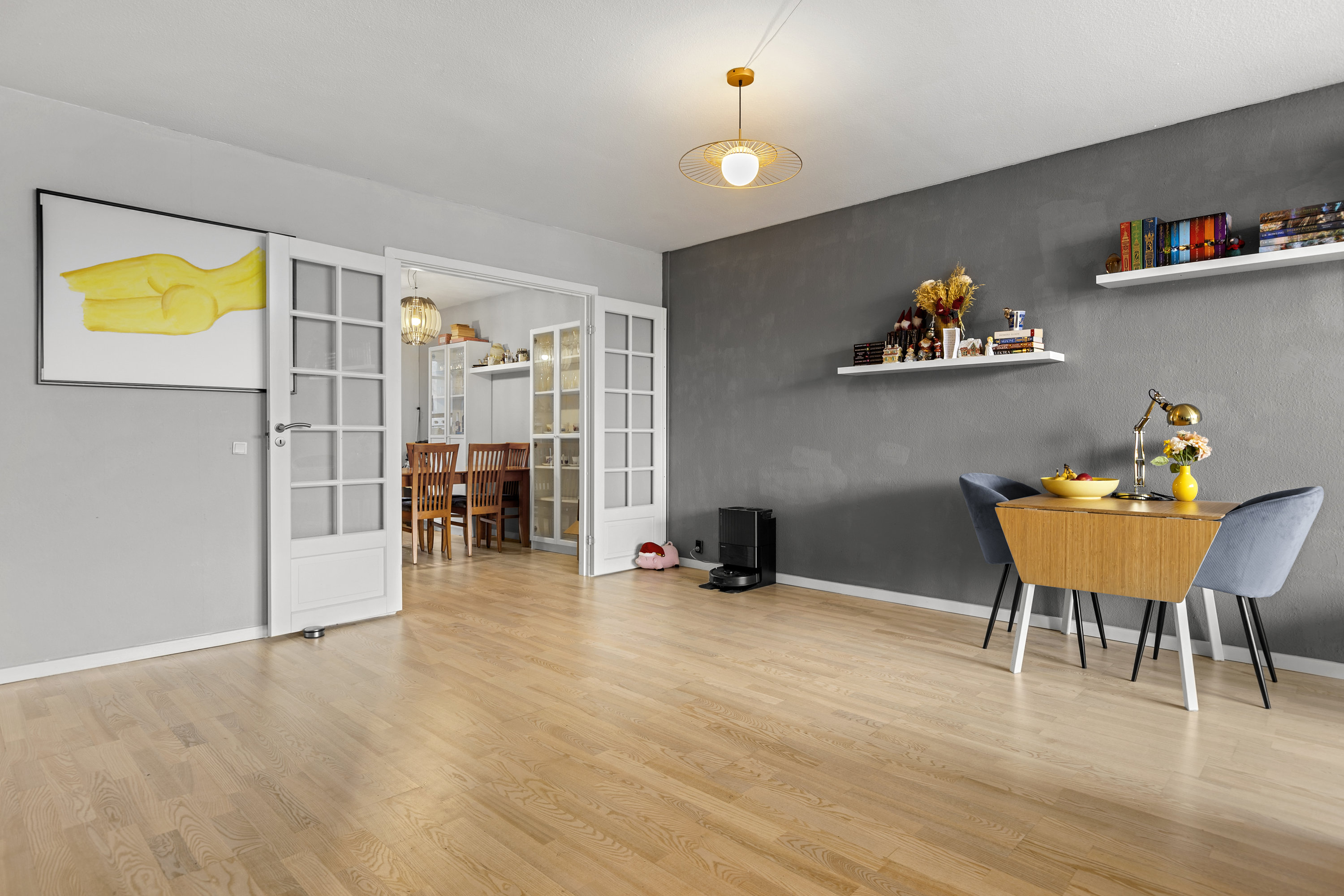 Fremhævet stue billede i fuldskærmstilstand. Billede af Byskov Alle 36, 3. th., 4200 Slagelse