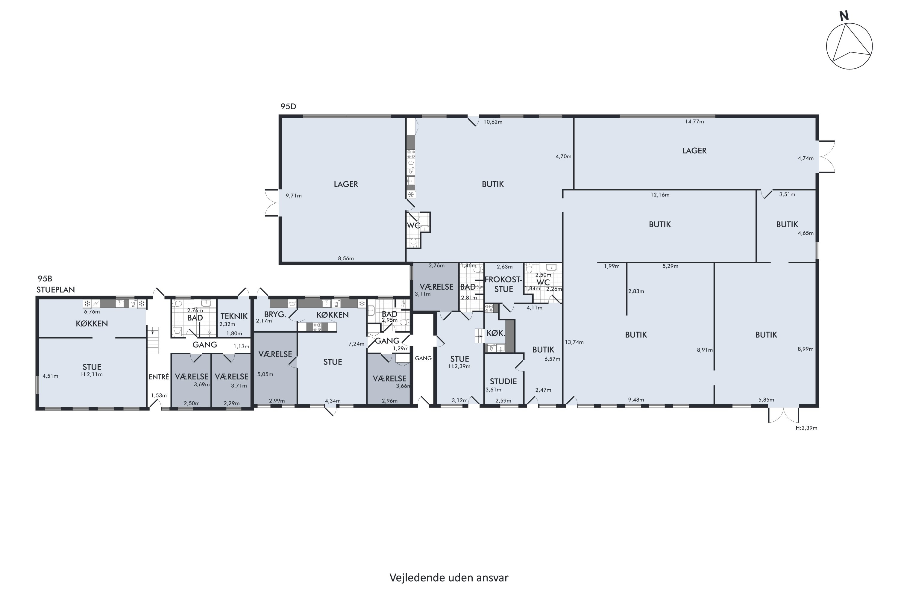 Plantegninger billede af Lysabildgade 95A, Lysabild, 6470 Sydals