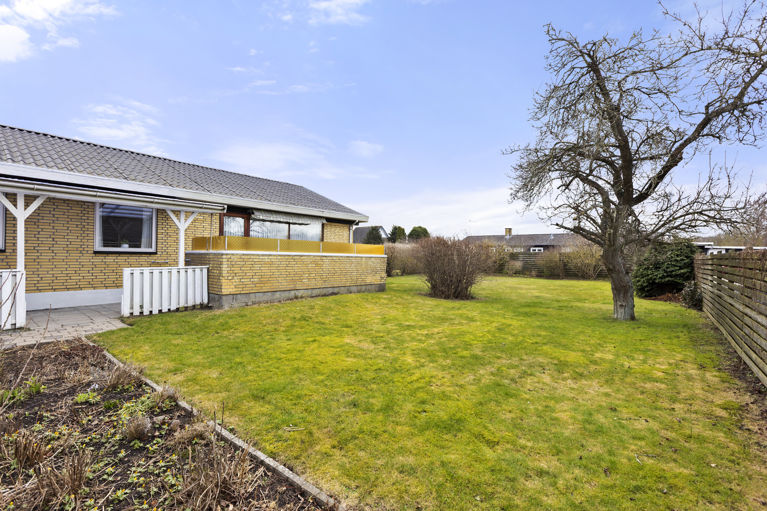 Fremhævet have billede i fuldskærmstilstand. Billede af Tværstenen 27, 4281 Gørlev