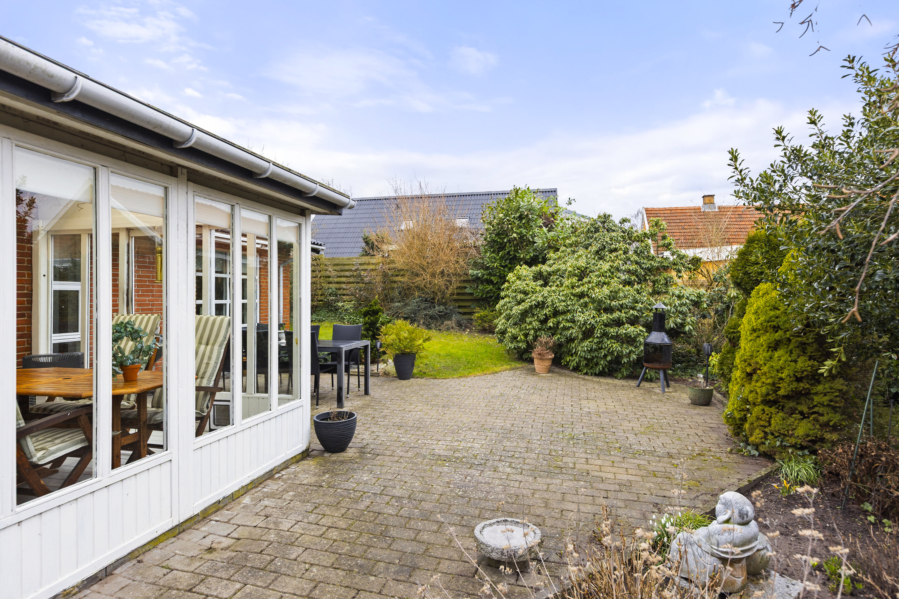 Fremhævet terrasse billede i fuldskærmstilstand. Billede af Raklev Skillevej 22A, 4400 Kalundborg