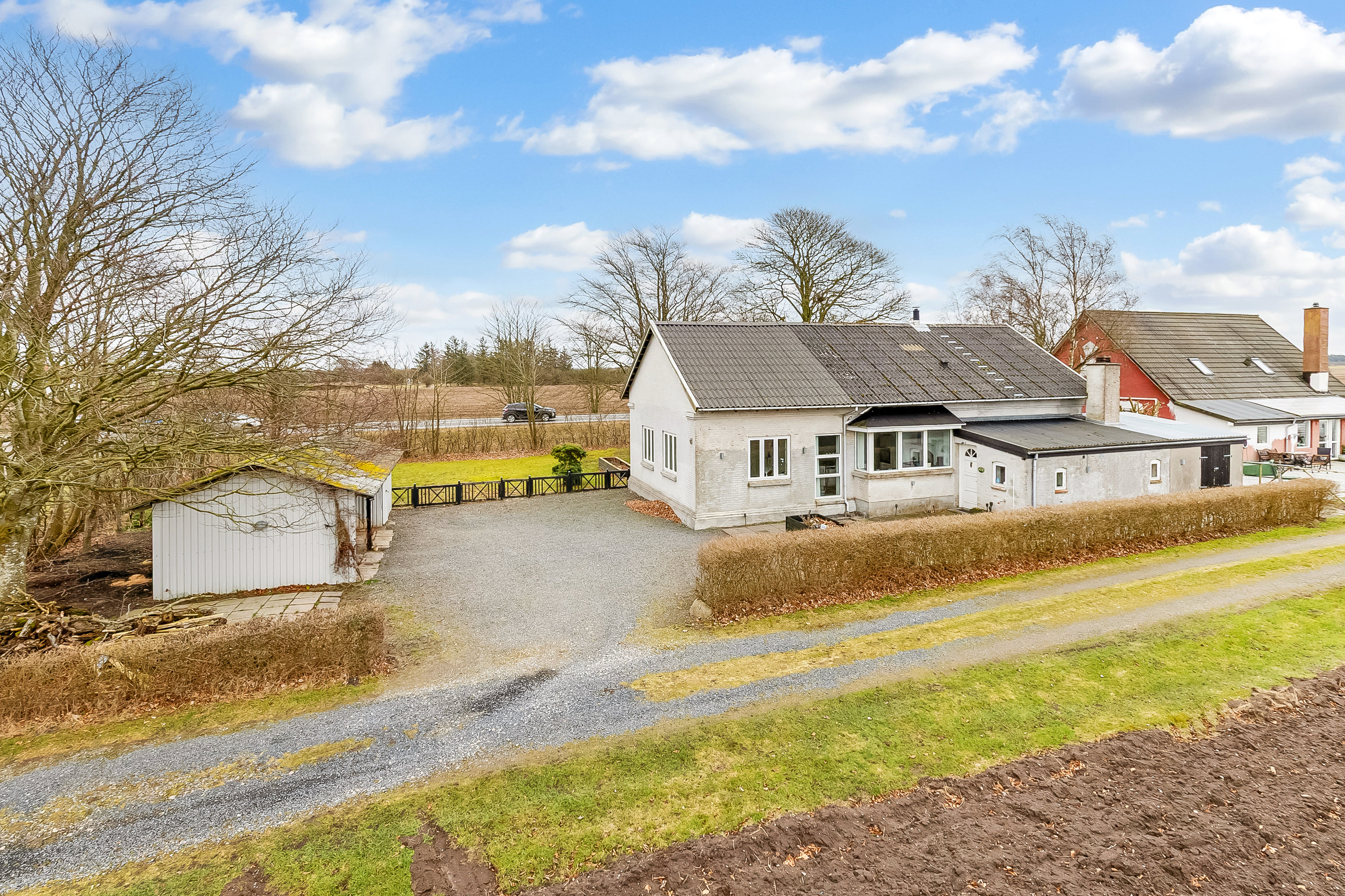 Villa: Mastefoto på Ammitsbølvej 72, Ødsted, 7100 Vejle