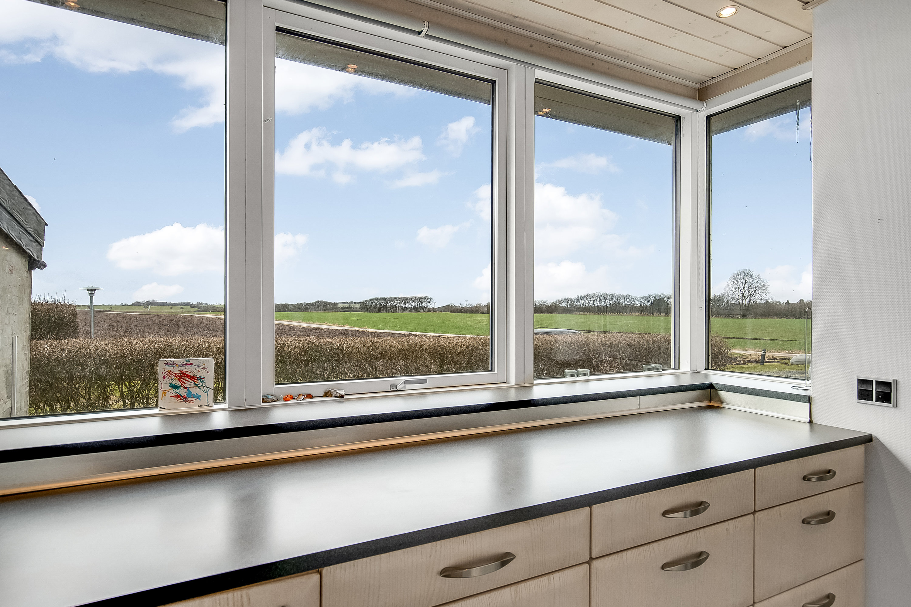 Fremhævet køkken billede i fuldskærmstilstand. Billede af Ammitsbølvej 72, Ødsted, 7100 Vejle