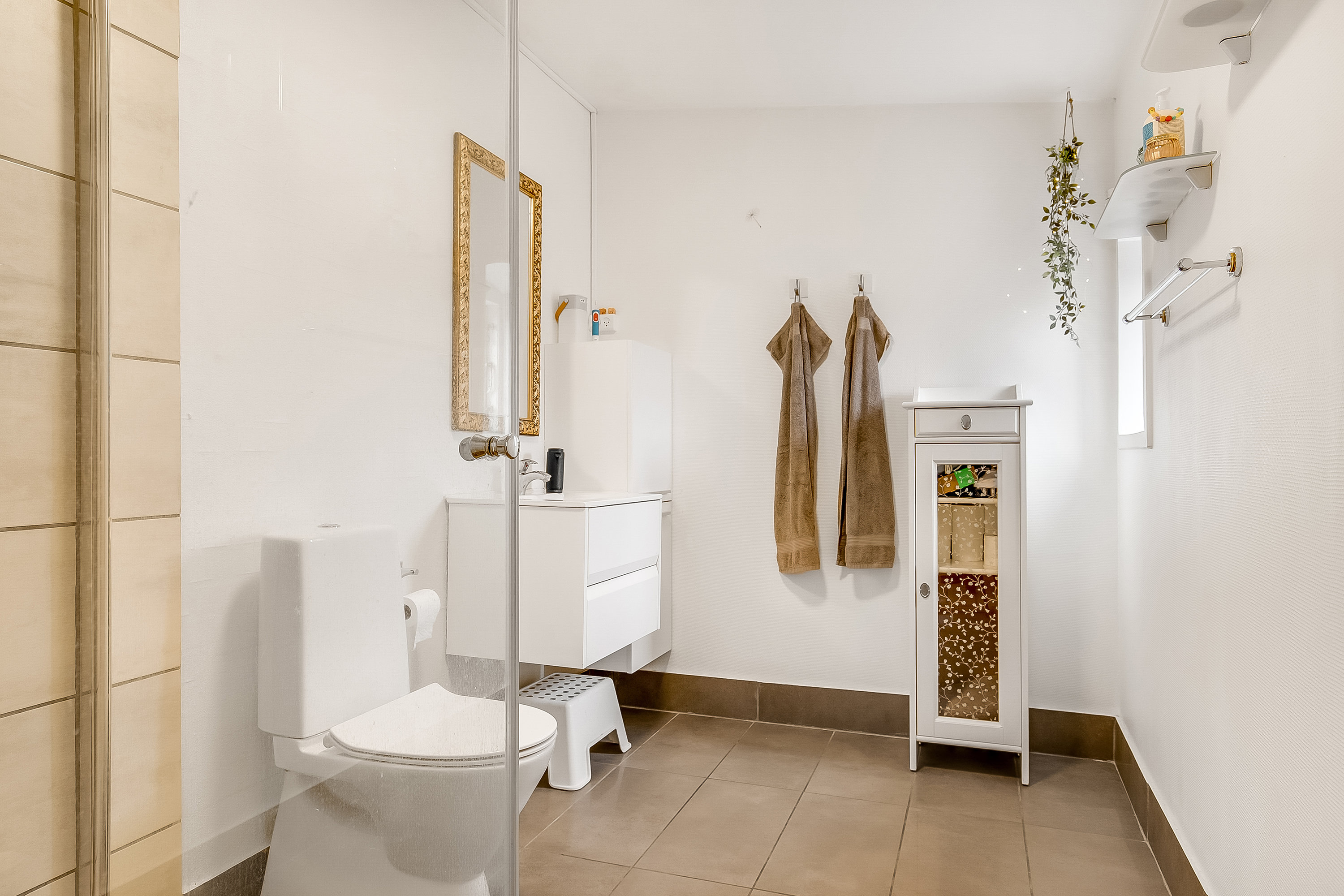 Fremhævet badeværelse billede i fuldskærmstilstand. Billede af Ammitsbølvej 72, Ødsted, 7100 Vejle