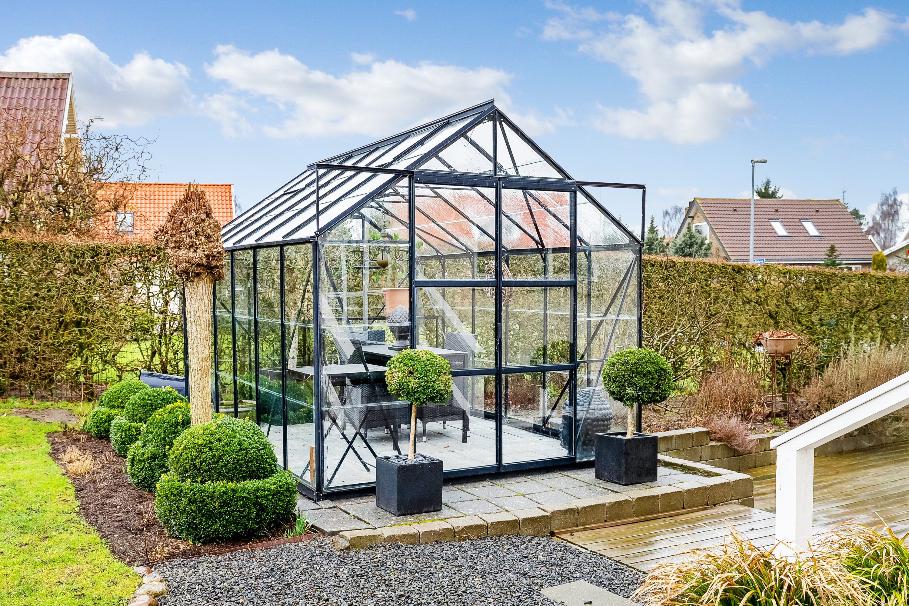 Fremhævet drivhus billede i fuldskærmstilstand. Billede af Elsdyrvej 2, 7100 Vejle
